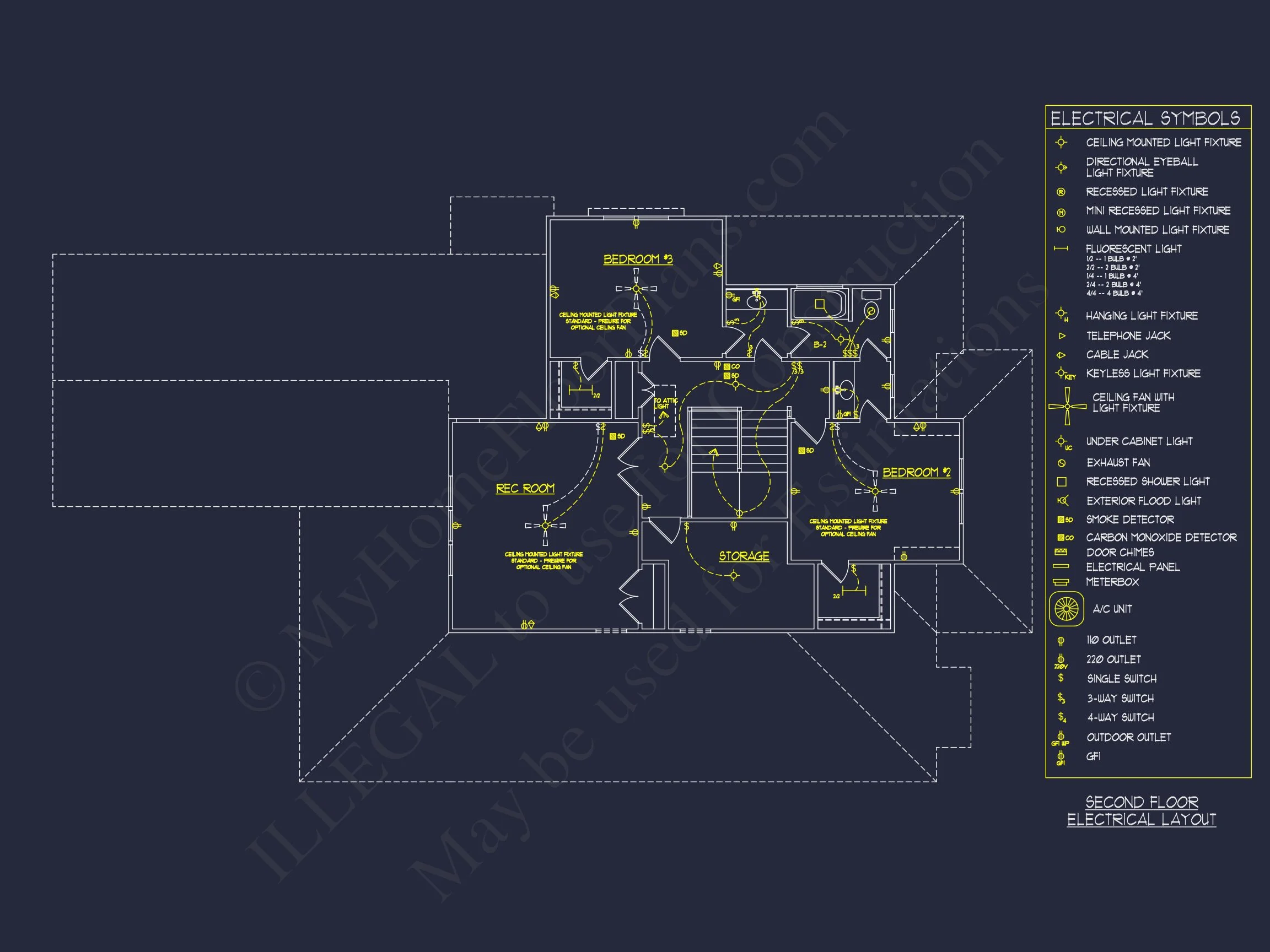 Beautiful house Plan with 2-Story Floor Plan & CAD Designs