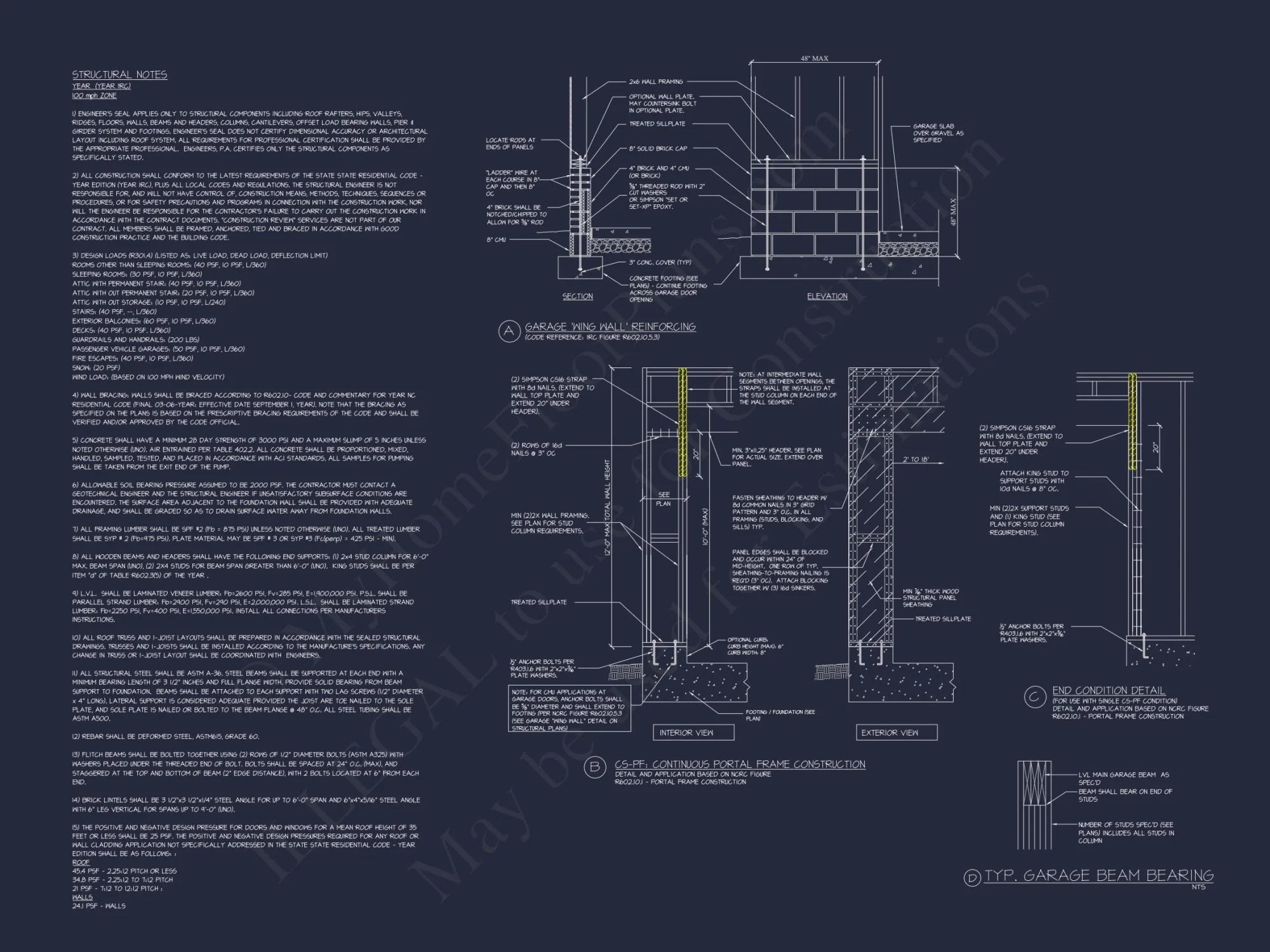 Tudor house Floor Plan with CAD Designs and 2 Stories