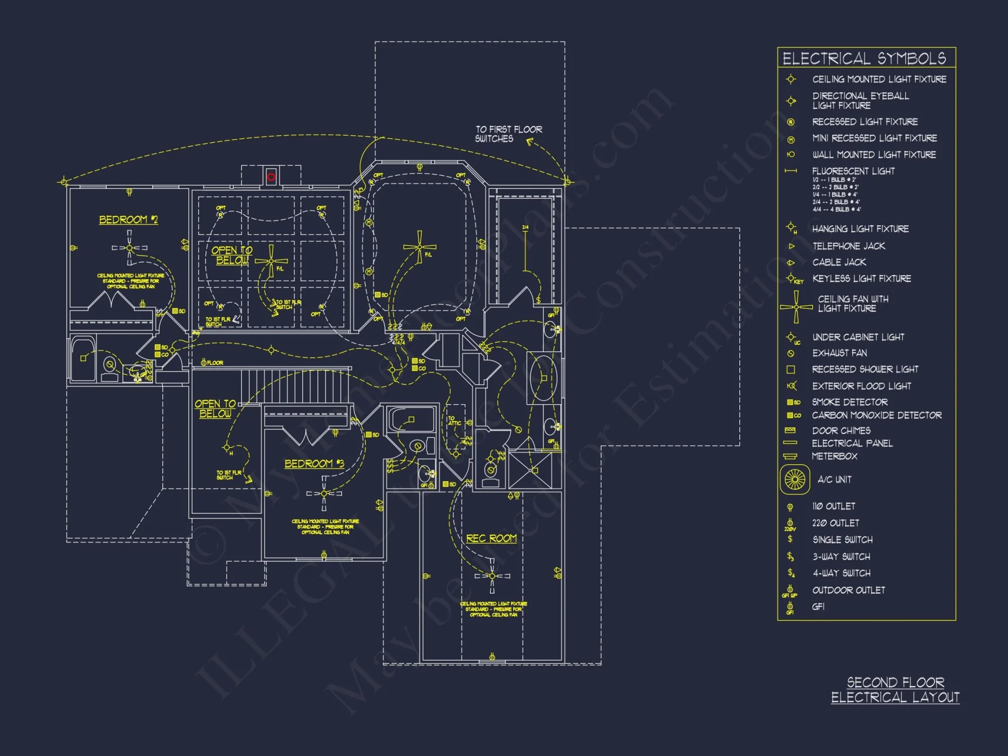 Tudor house Floor Plan with CAD Designs and 2 Stories