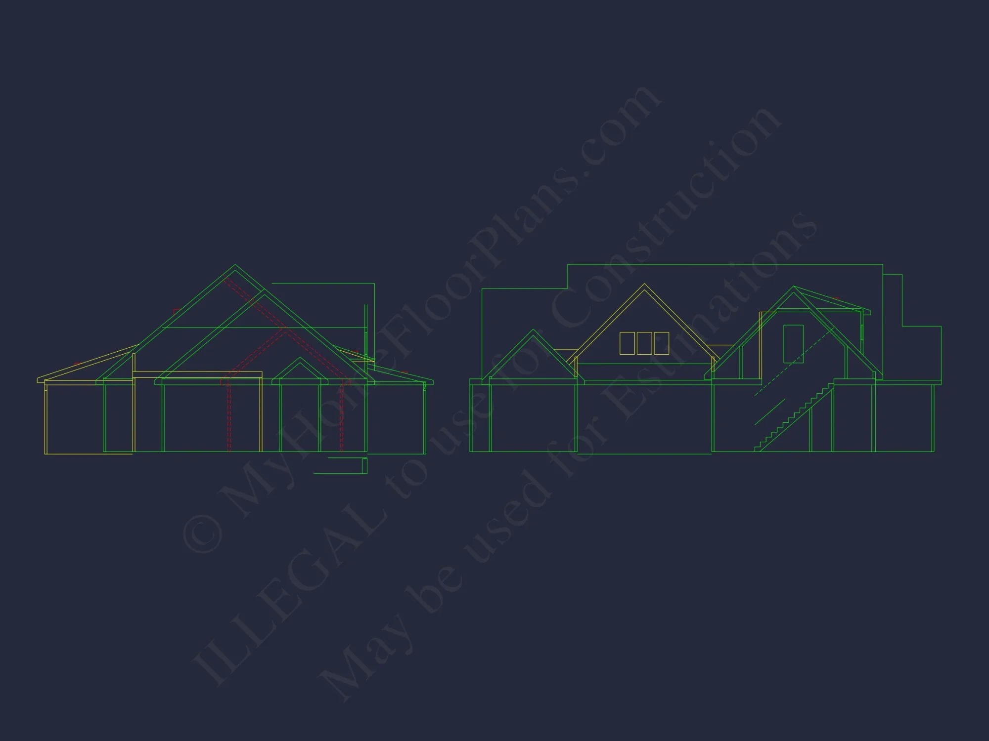 Unique house Plan with Floor Plans, Blueprint, and Designs