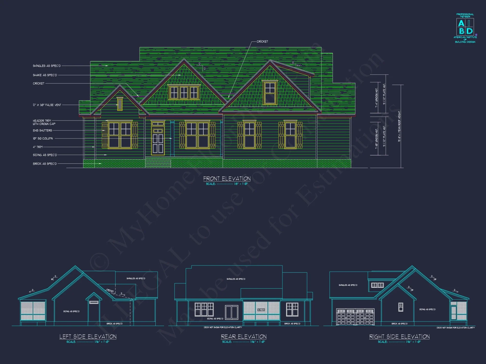 Unique house Plan with Floor Plans, Blueprint, and Designs