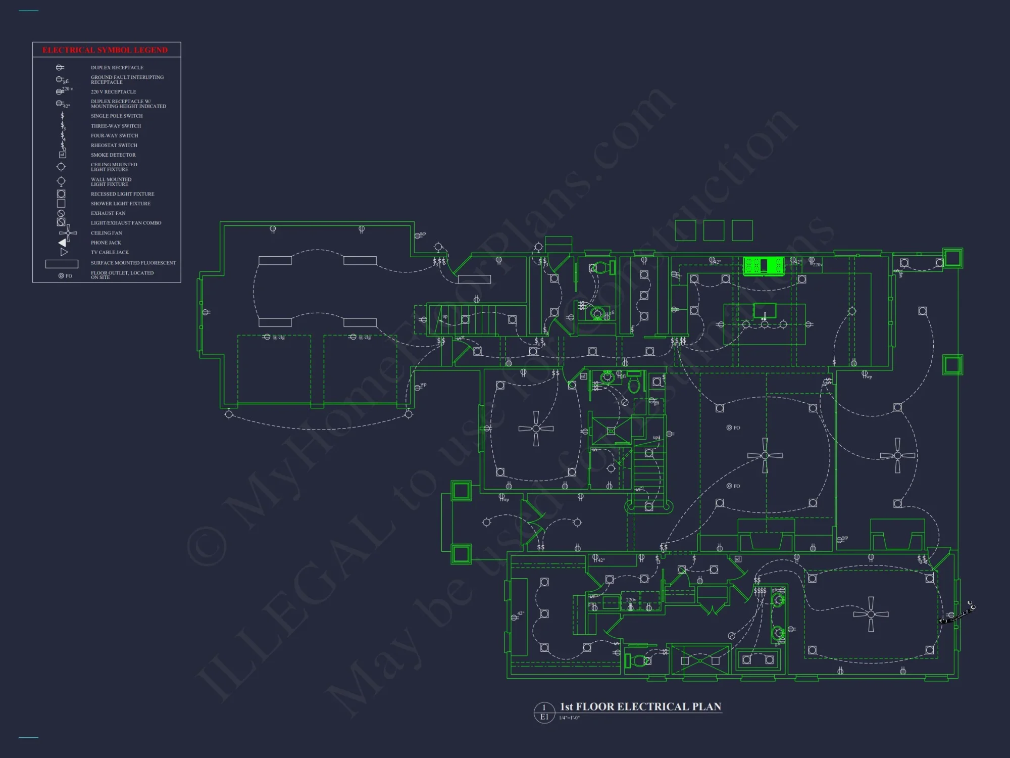 Elegant house Plan with CAD Blueprints for Modern Architecture