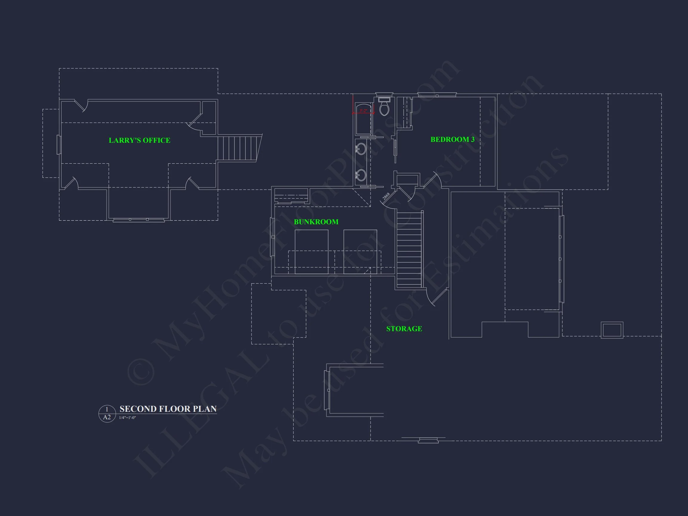 Elegant house Plan with CAD Blueprints for Modern Architecture