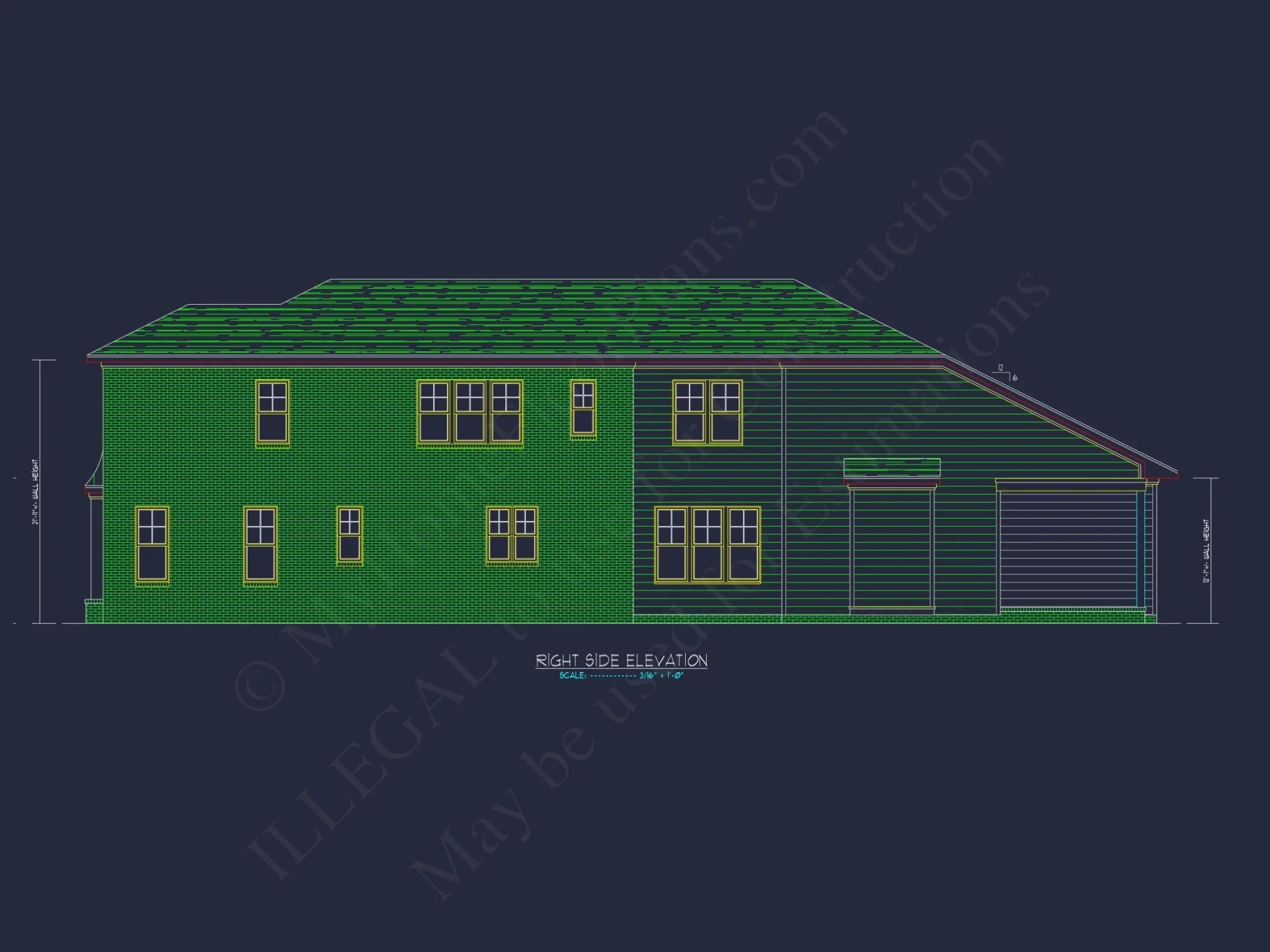 Elegant house Plan with 2 Story Floor Plans