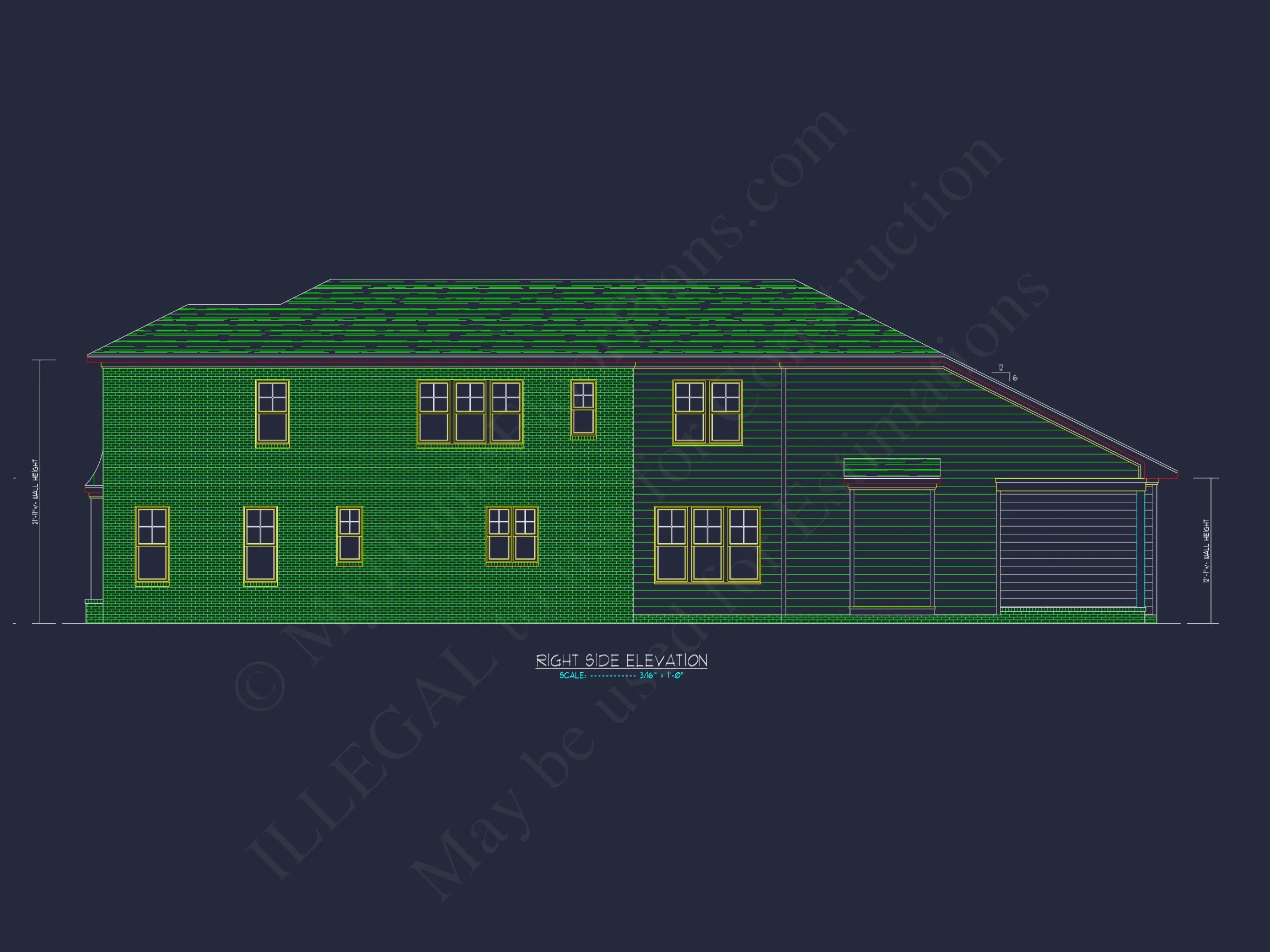 Elegant house Plan with 2 Story Floor Plans