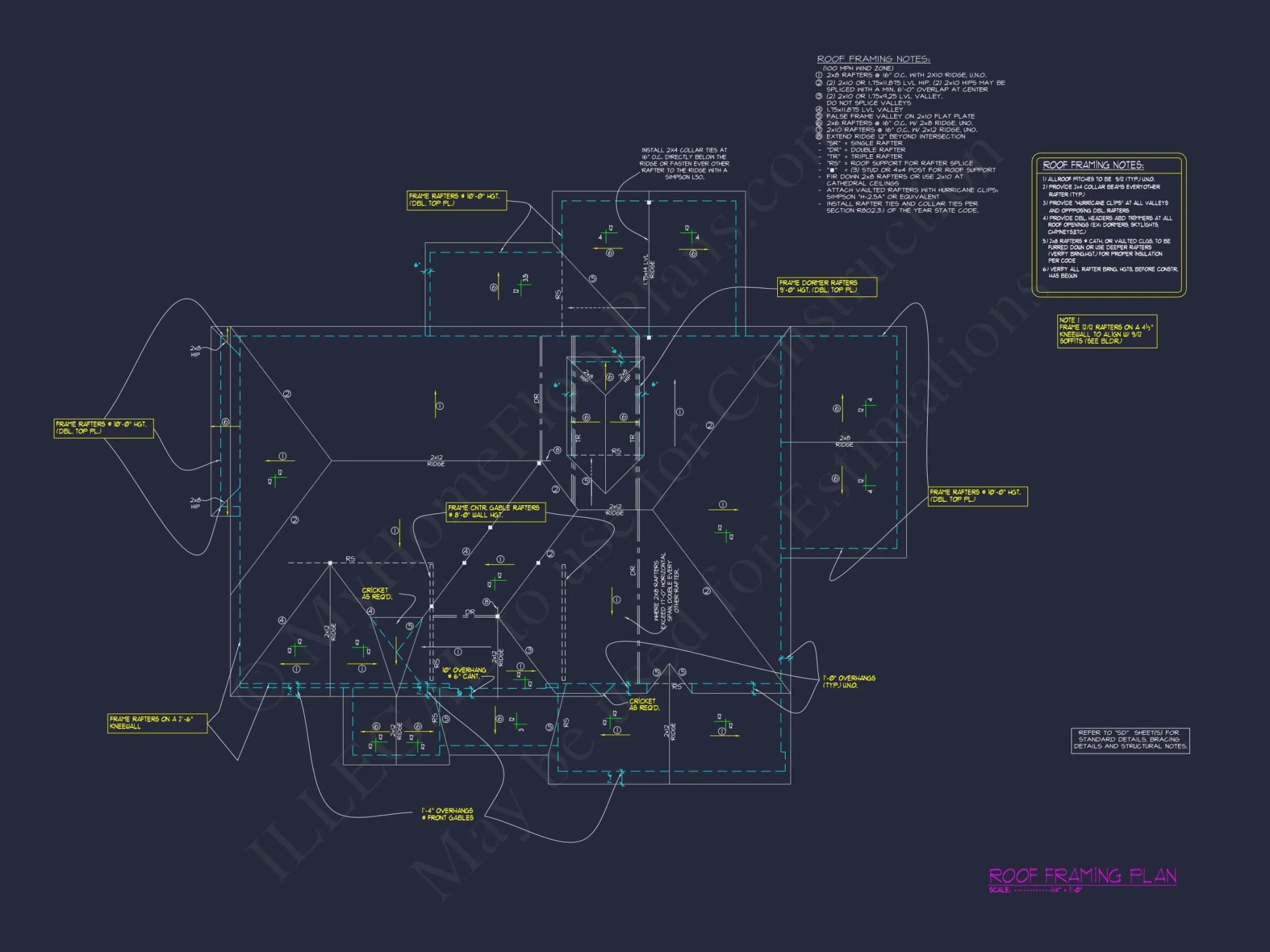 Graceful 2-Story house Plan with Architectural CAD Blueprint Designs