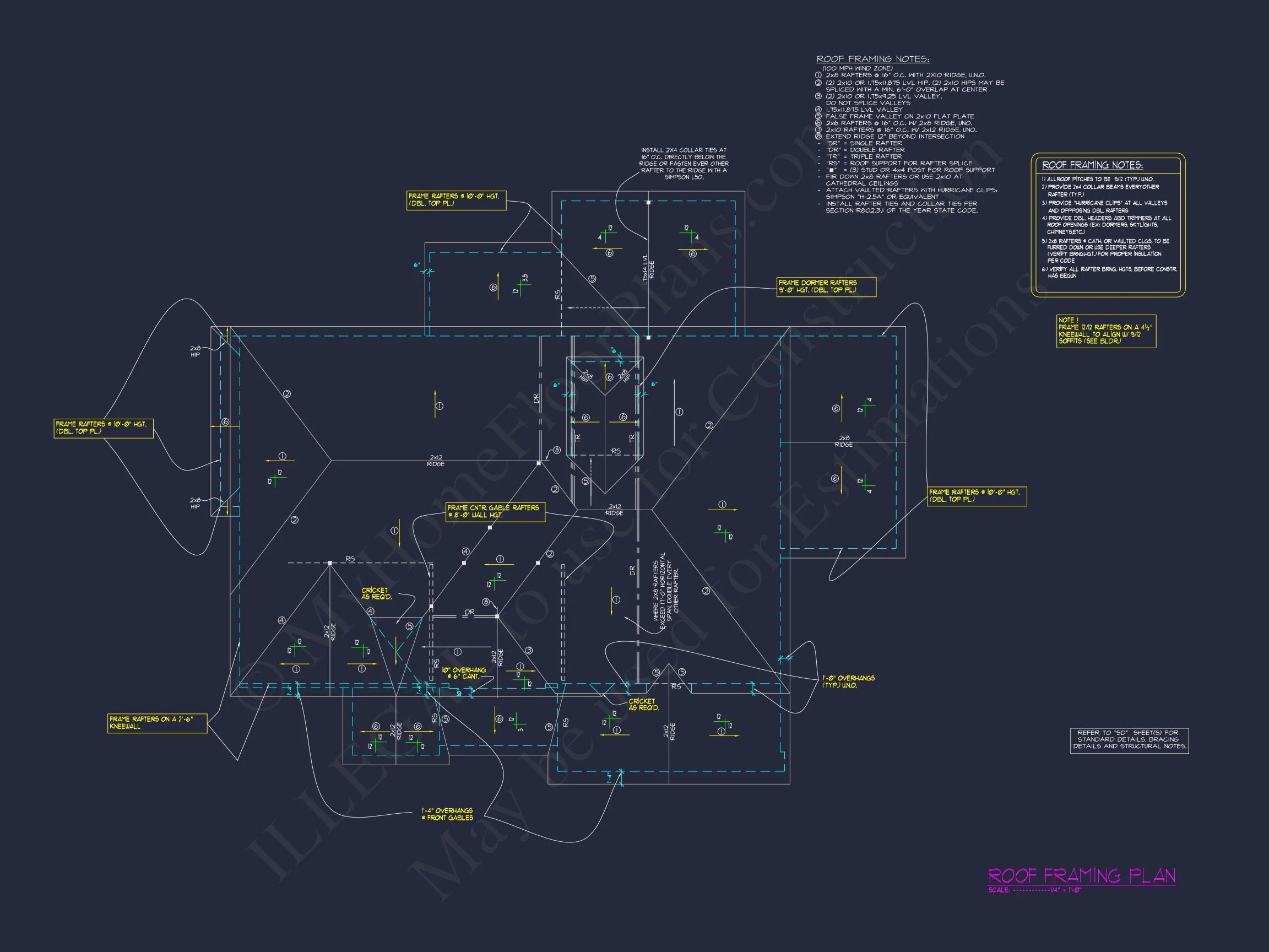 Graceful 2-Story house Plan with Architectural CAD Blueprint Designs