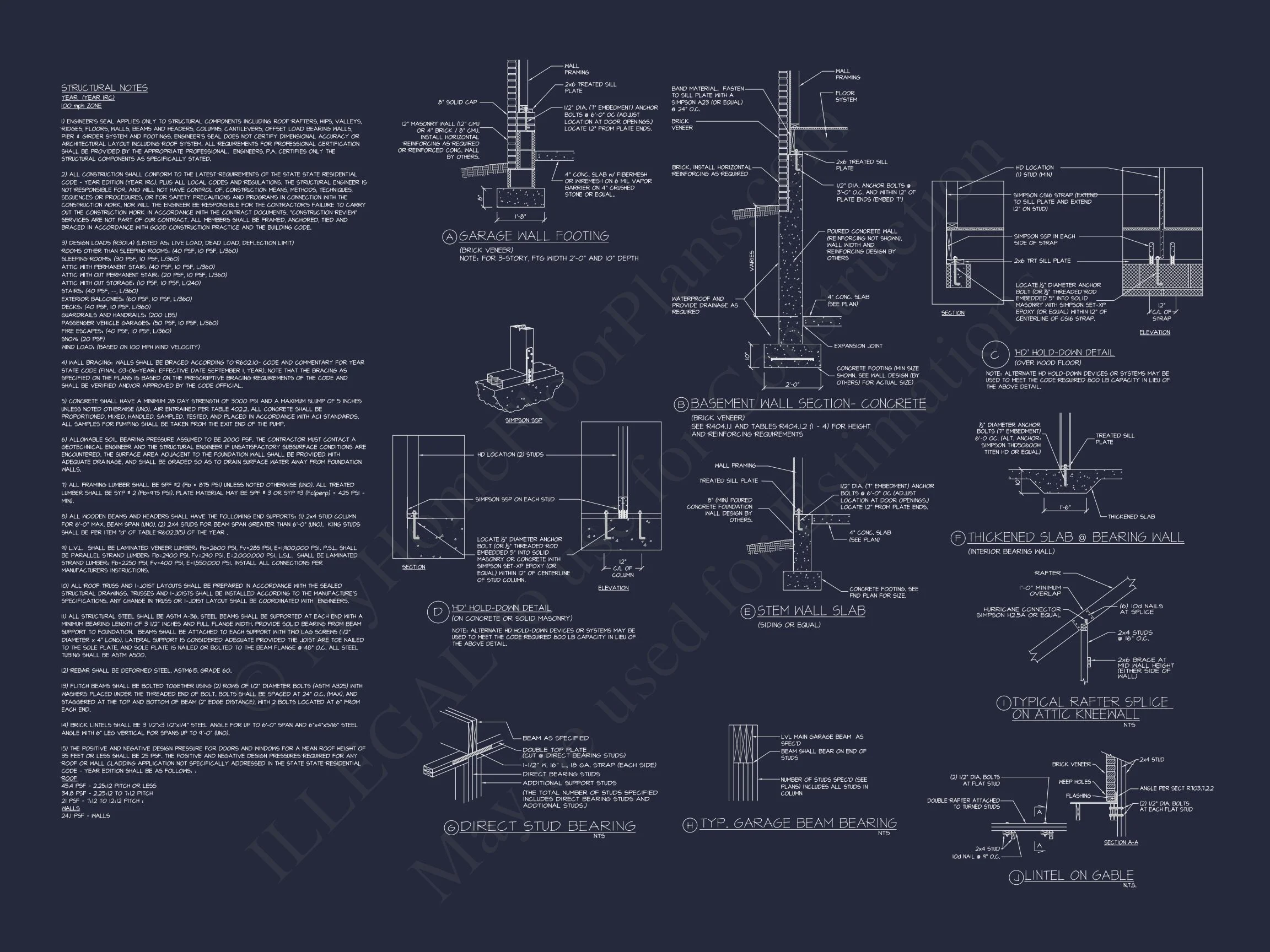 17-1784 HOUSE PLAN - Explore Stunning House Plan Designs with 2-Story CAD Blueprints 14 Explore Stunning house Plan Designs with 2-Story CAD Blueprints