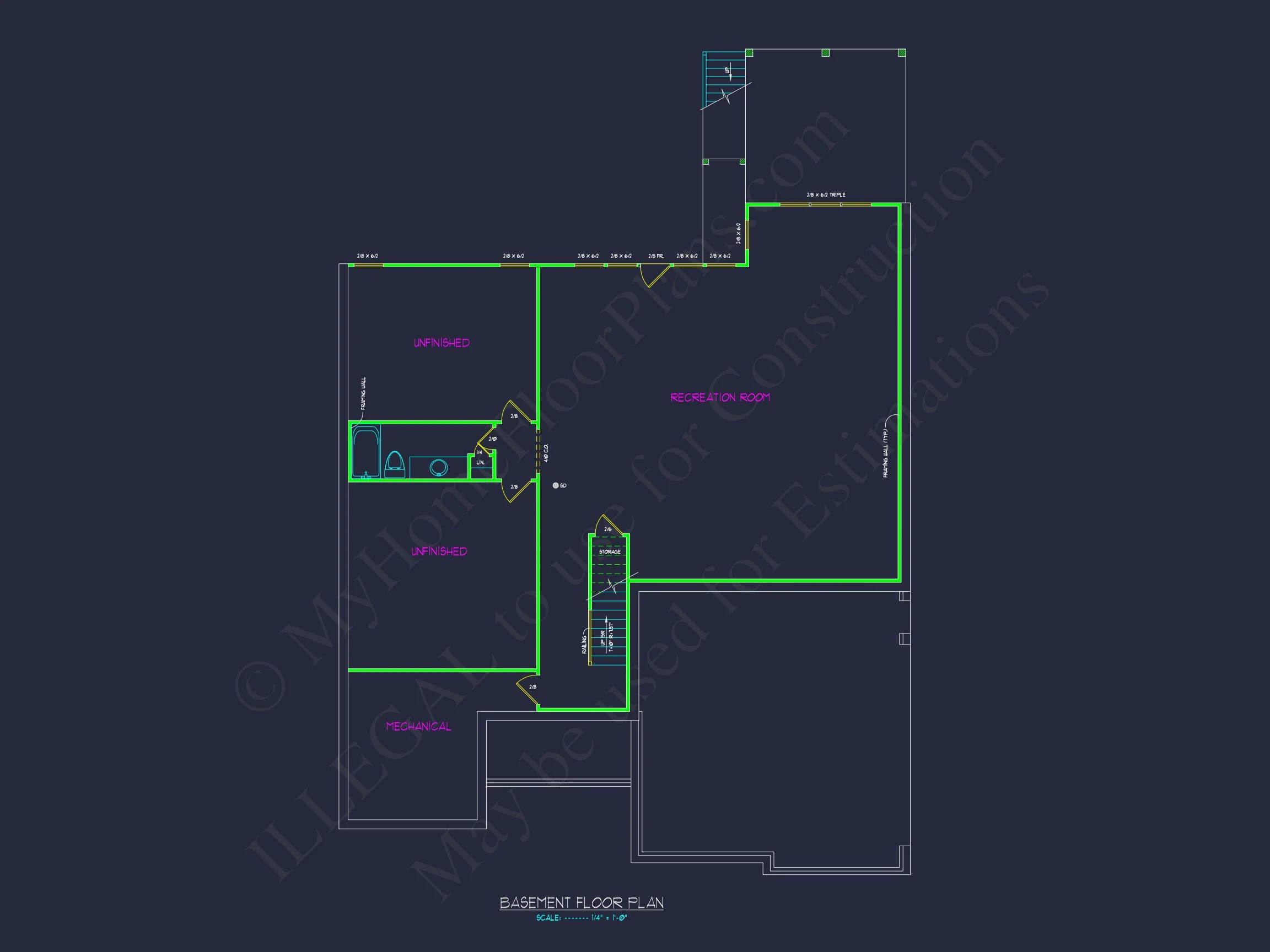 17-1784 HOUSE PLAN - Explore Stunning House Plan Designs with 2-Story CAD Blueprints 4 Explore Stunning house Plan Designs with 2-Story CAD Blueprints