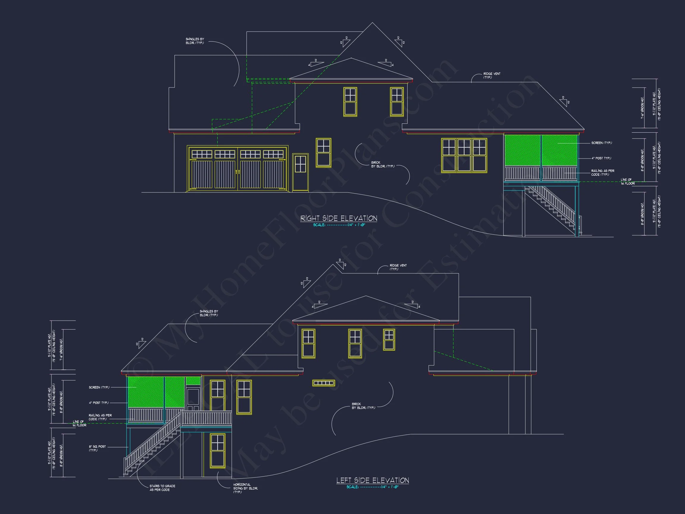 17-1784 HOUSE PLAN - Explore Stunning House Plan Designs with 2-Story CAD Blueprints 3 Explore Stunning house Plan Designs with 2-Story CAD Blueprints
