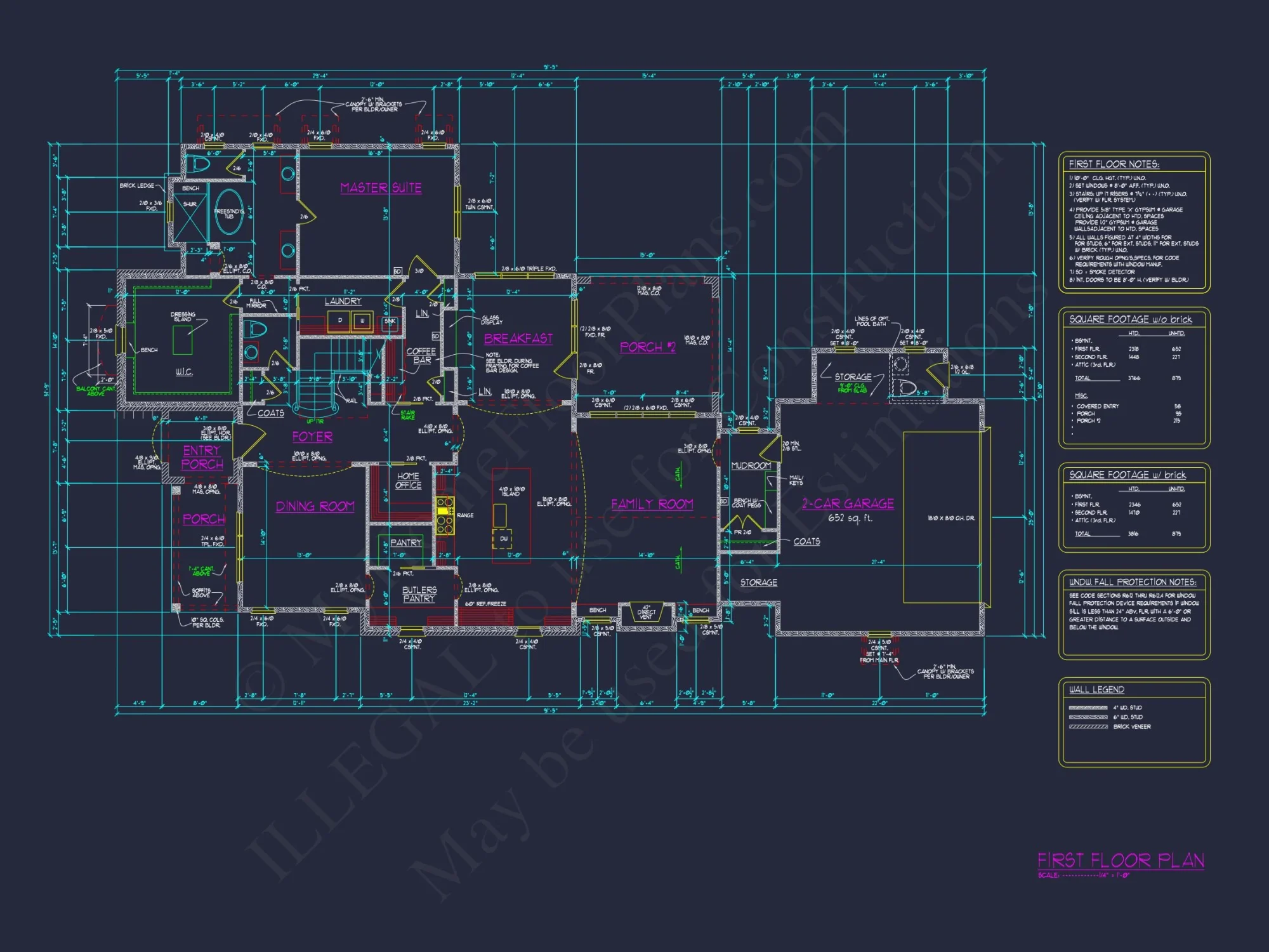 Elegant house Plan with CAD Architecture Designs & Floor Plan