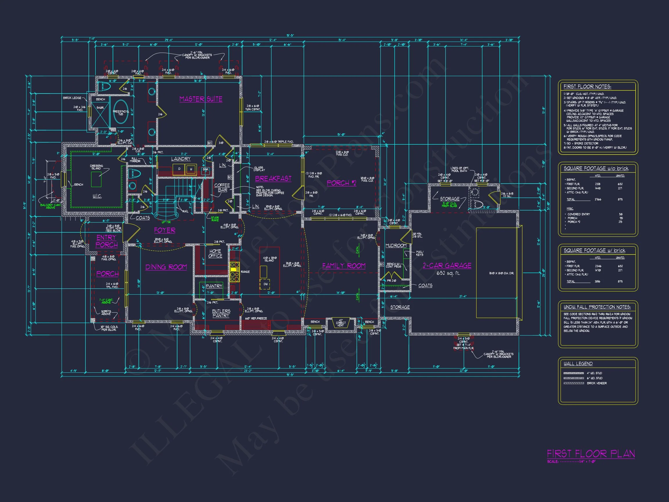 Elegant house Plan with CAD Architecture Designs & Floor Plan