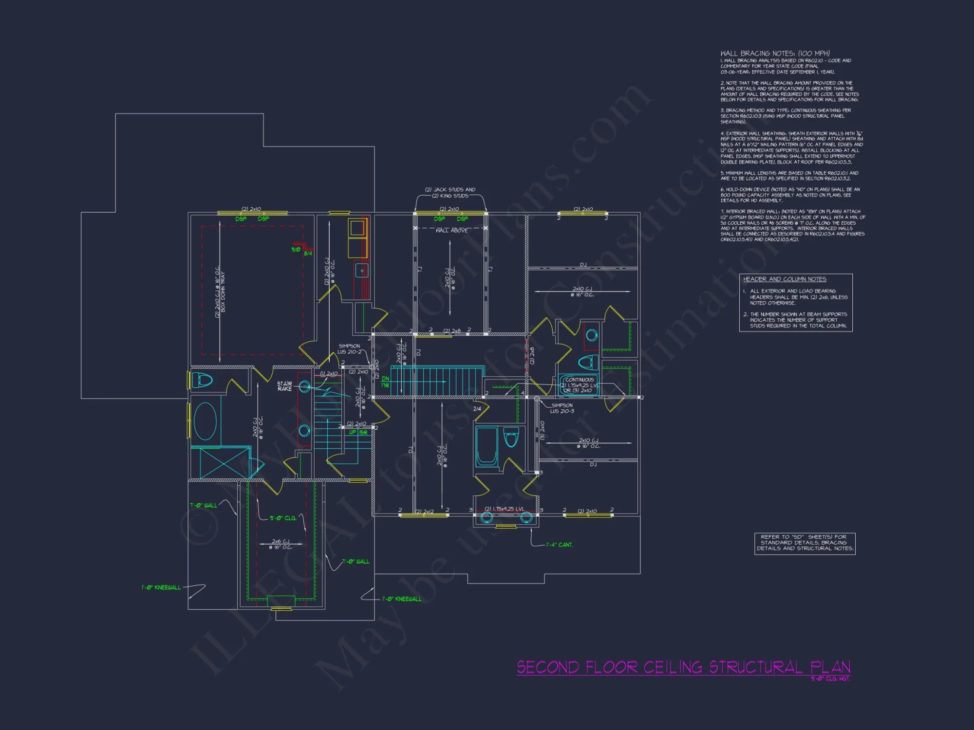 Charming 2.5 Story house Design with Spacious Floor Plan and CAD Blueprint