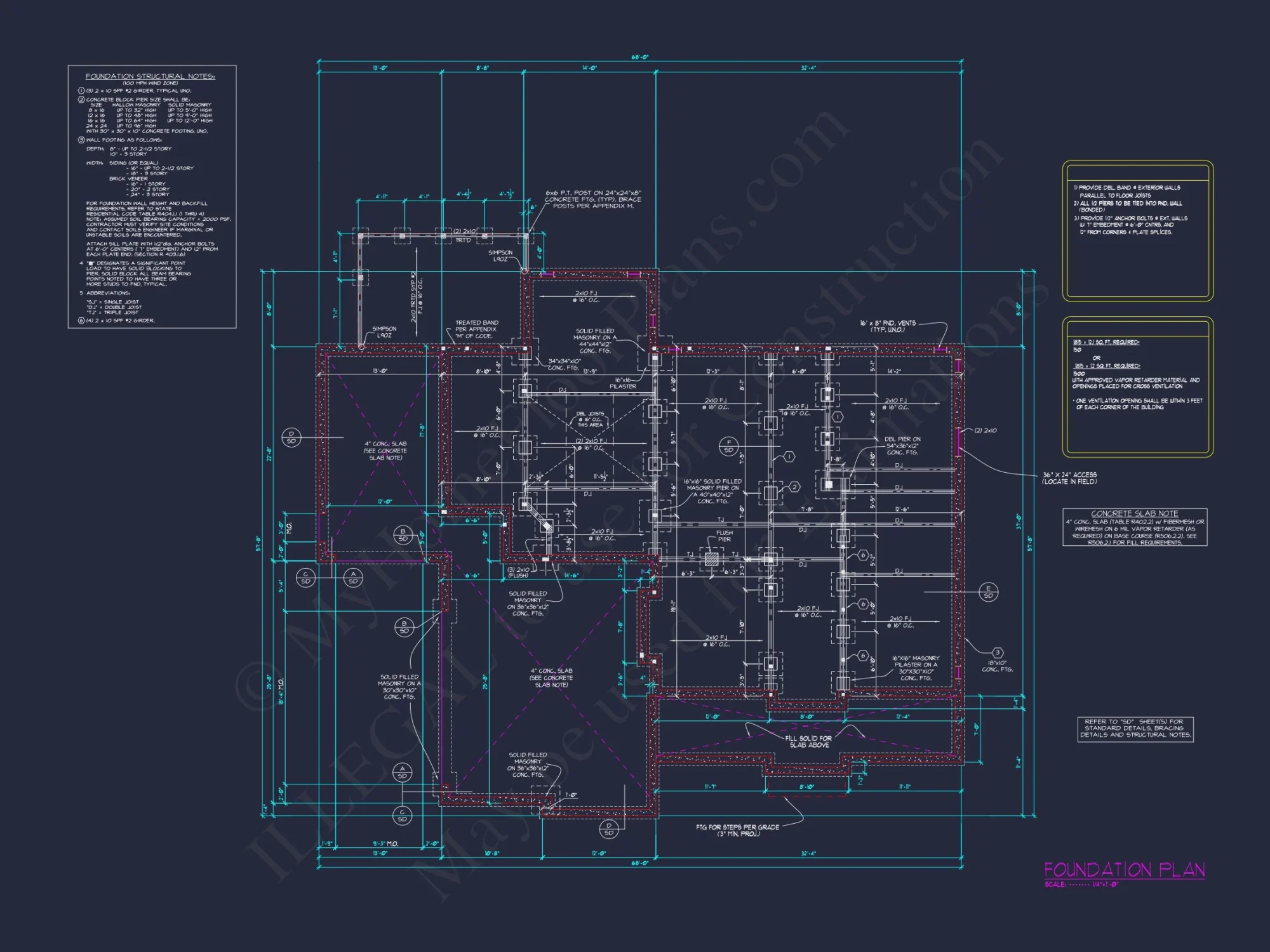 Charming 2.5 Story house Design with Spacious Floor Plan and CAD Blueprint