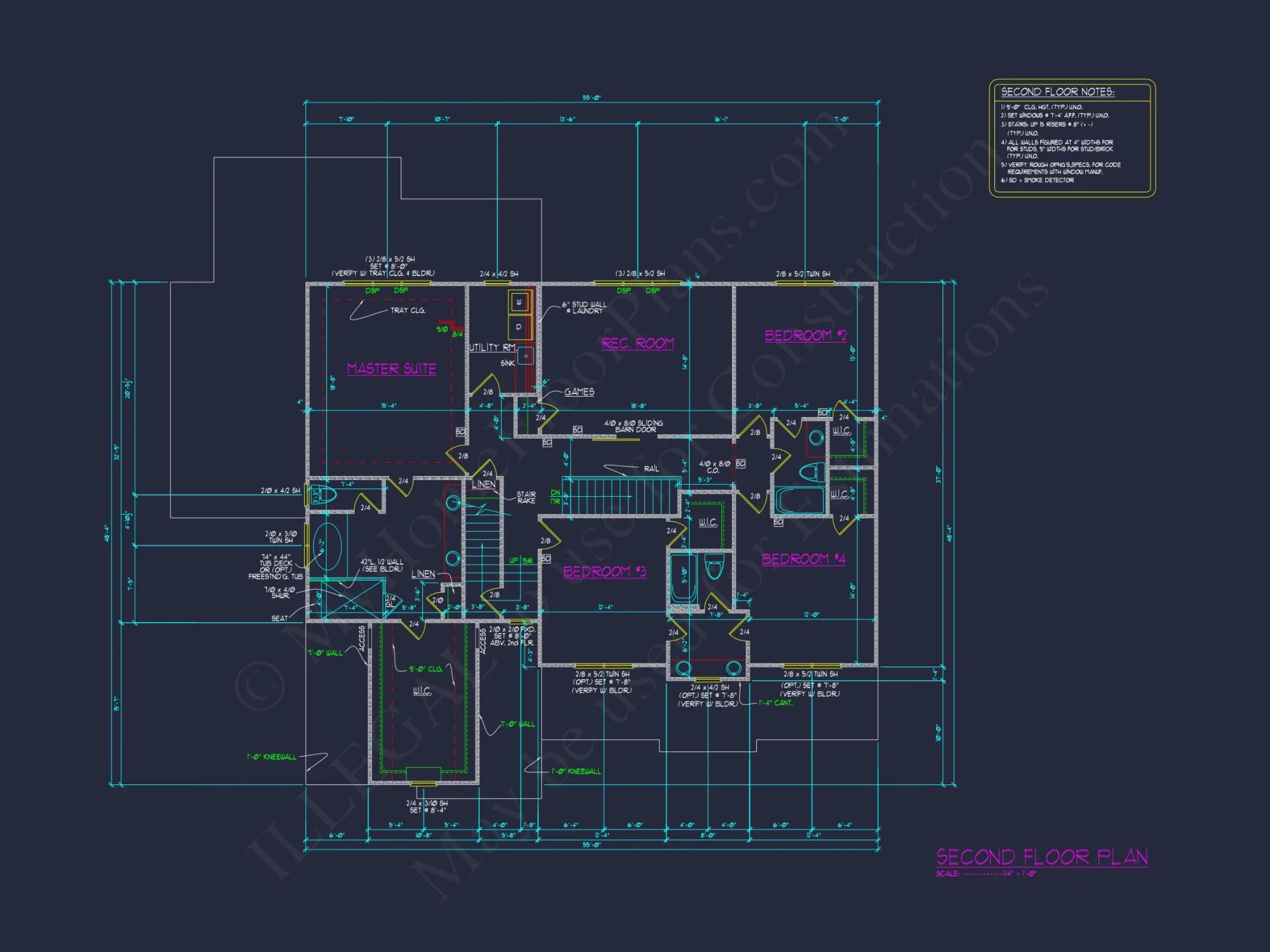 Charming 2.5 Story house Design with Spacious Floor Plan and CAD Blueprint