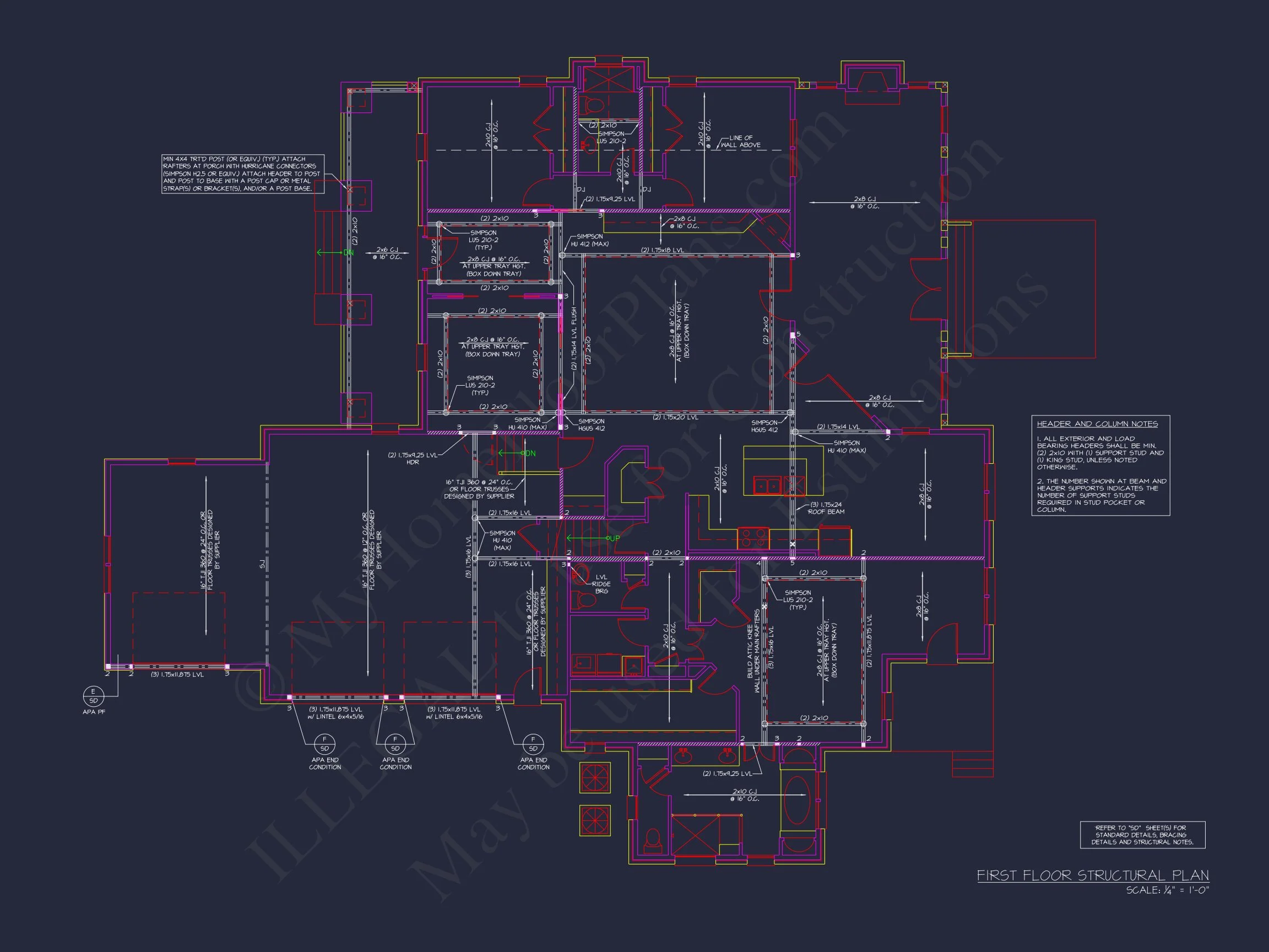 17-1712 HOUSE PLAN - Spacious House Plan with 2-Story Designs, 4 Bedrooms & CAD 9 Spacious house Plan with 2-Story Designs, 4 Bedrooms & CAD
