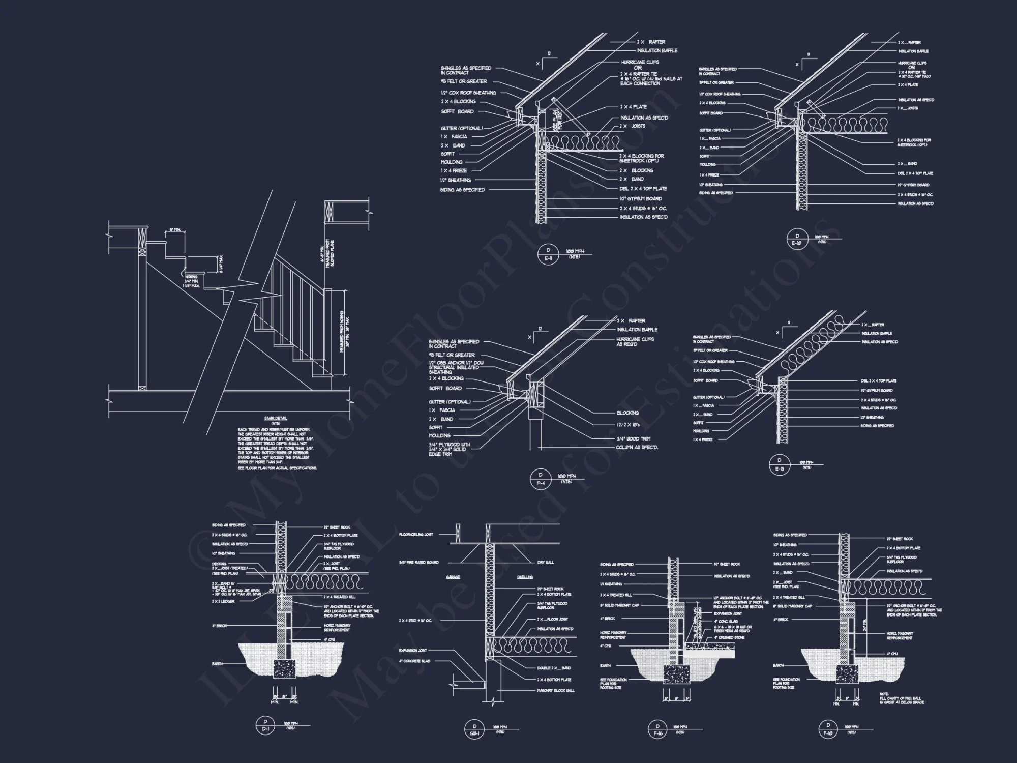 Elegant house Plan with 2-Story Floor Plan and CAD Designs