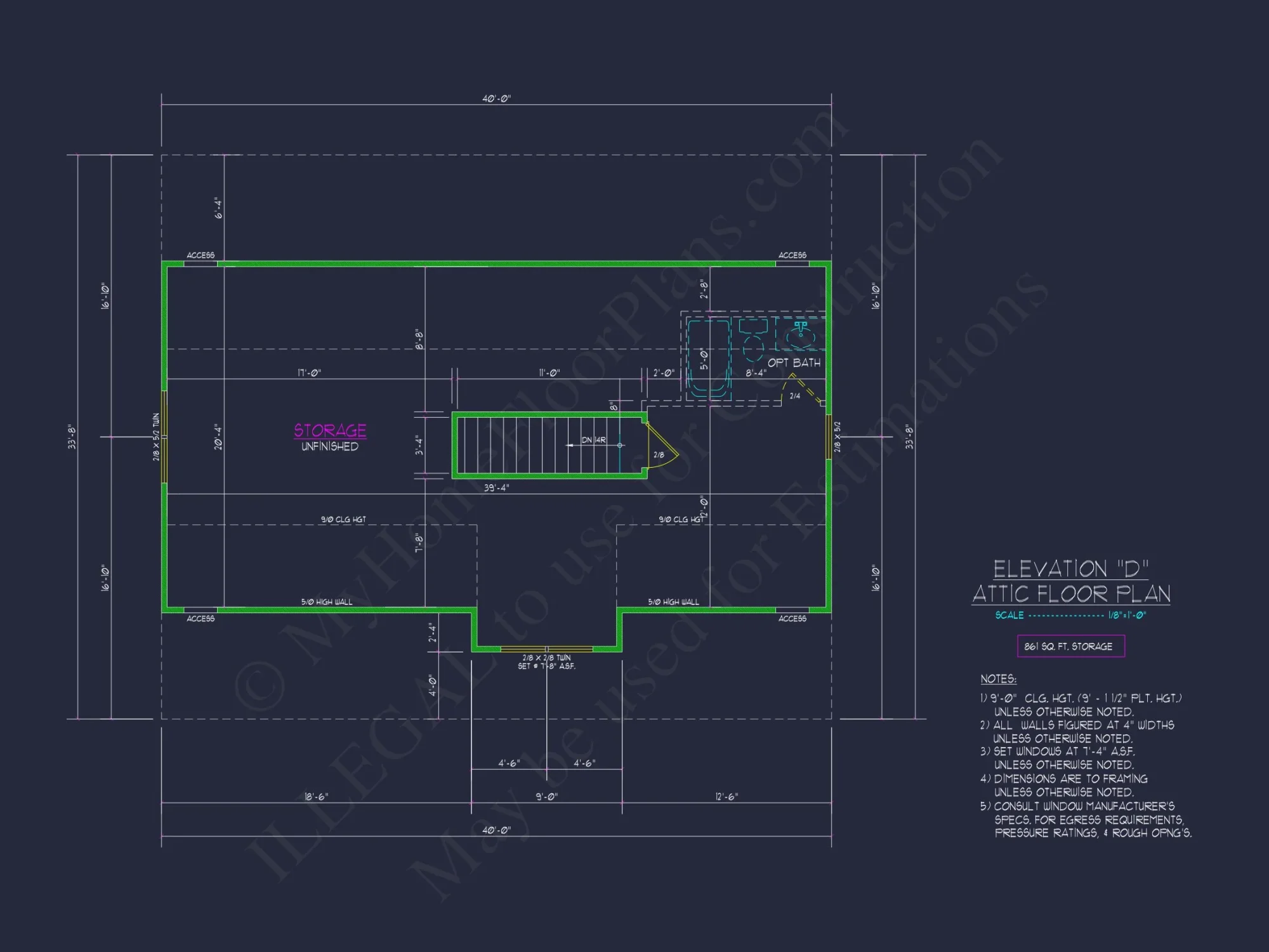 Elegant house Plan with 2-Story Floor Plan and CAD Designs