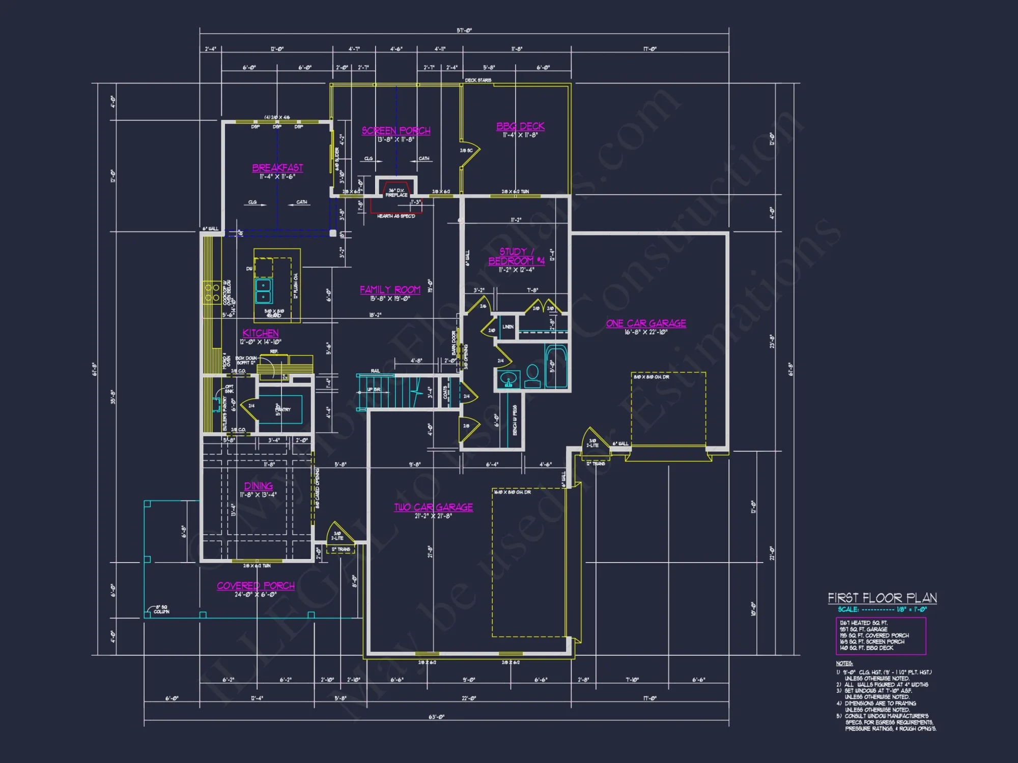 Elegant house Plan with 2-Story Floor Plan and CAD Designs