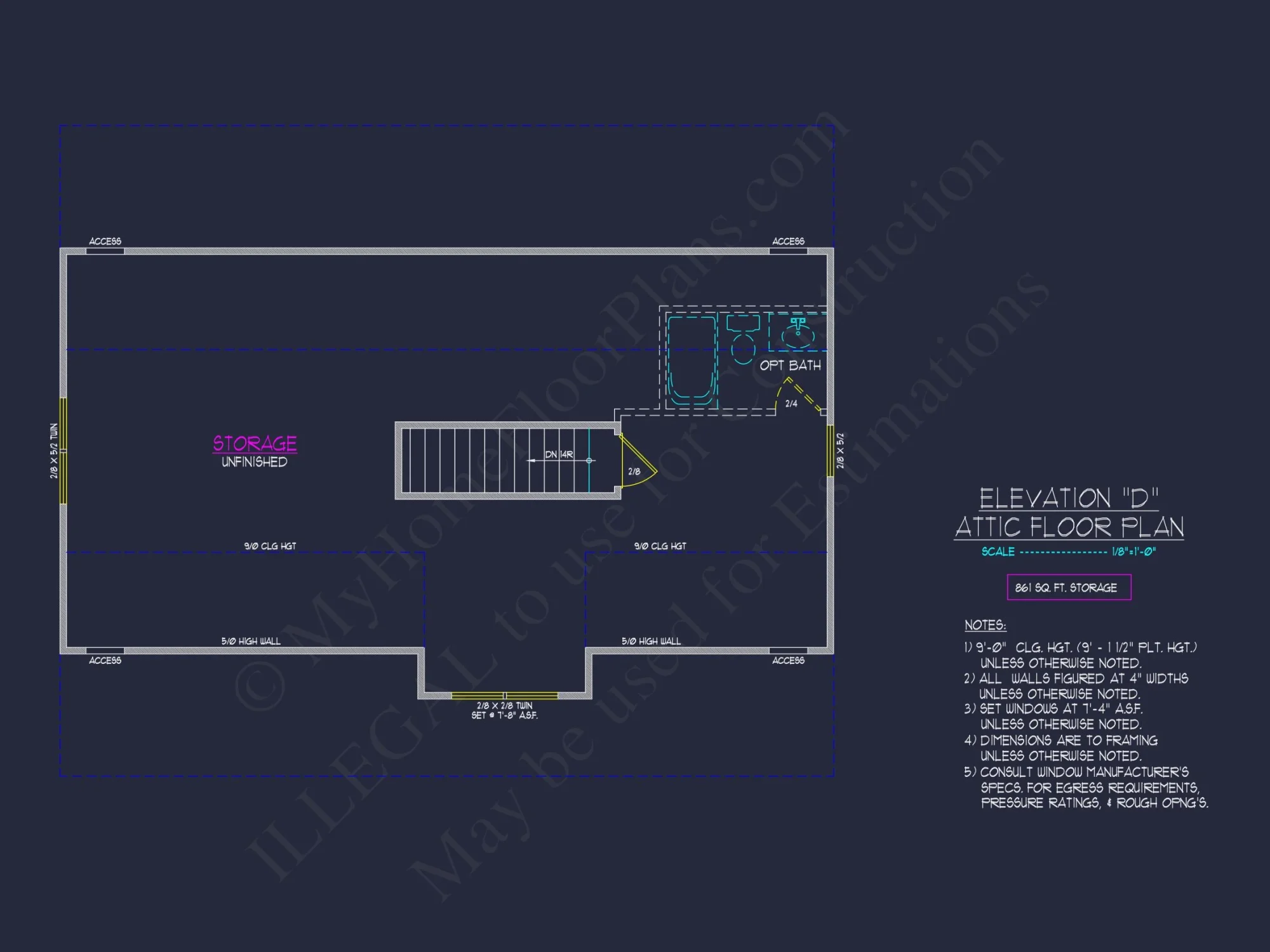 Elegant house Plan with 2-Story Floor Plan and CAD Designs