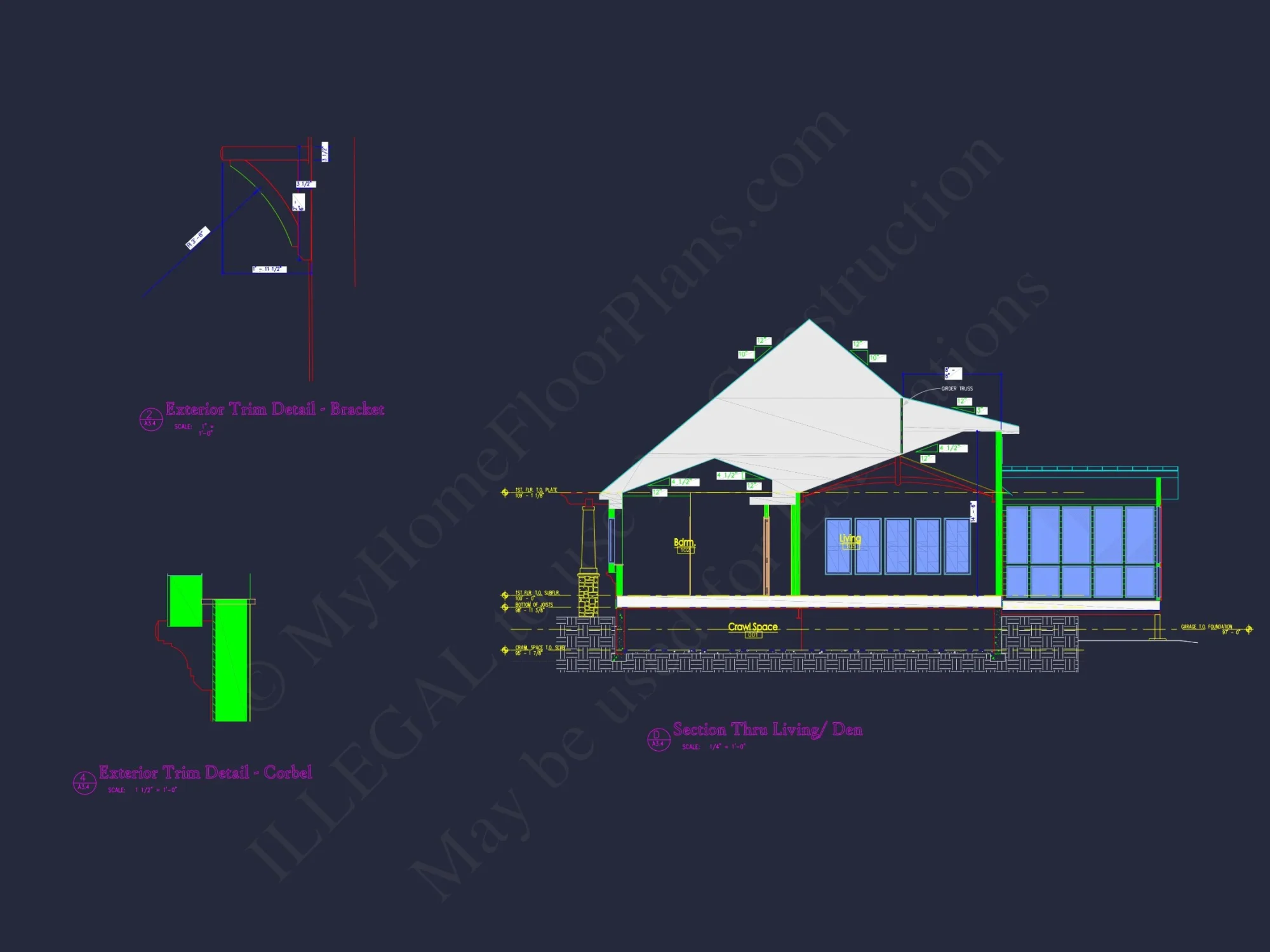 Charming Craftsman house Plan with 1.5 Floors and Angled Garage
