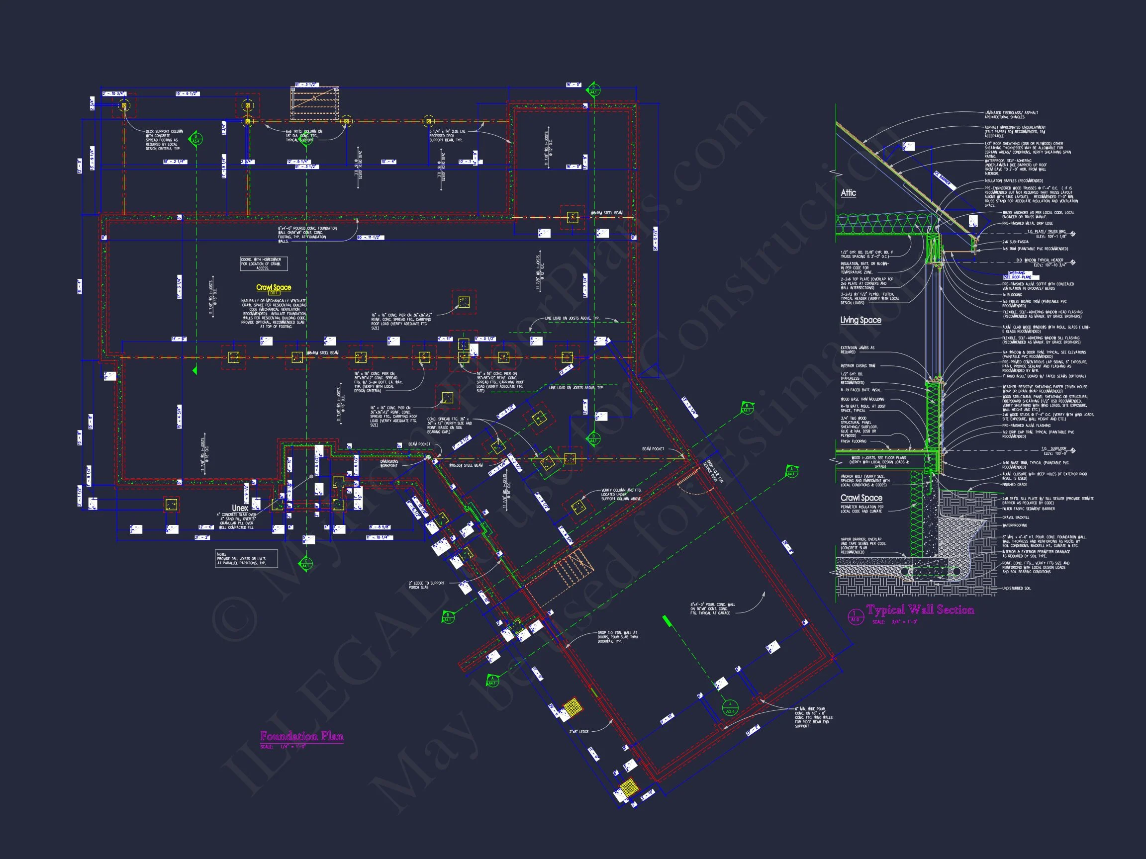 17-1676 HOUSE PLAN - Charming Craftsman House Plan with 1.5 Floors and Angled Garage 11 Charming Craftsman house Plan with 1.5 Floors and Angled Garage
