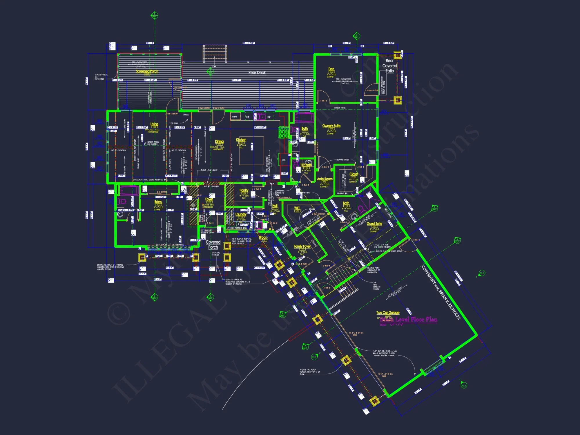 Charming Craftsman house Plan with 1.5 Floors and Angled Garage