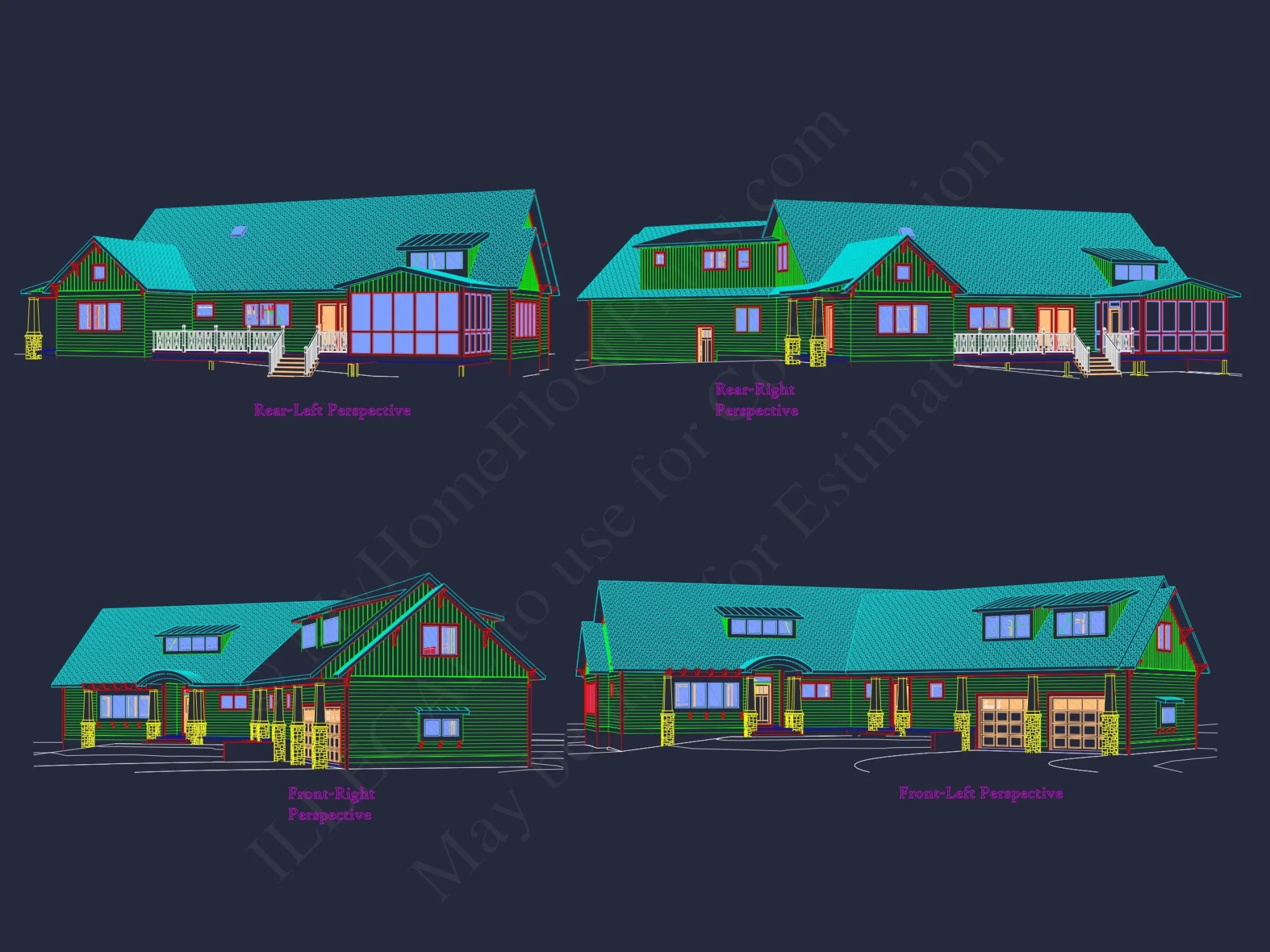 Charming Craftsman house Plan with 1.5 Floors and Angled Garage