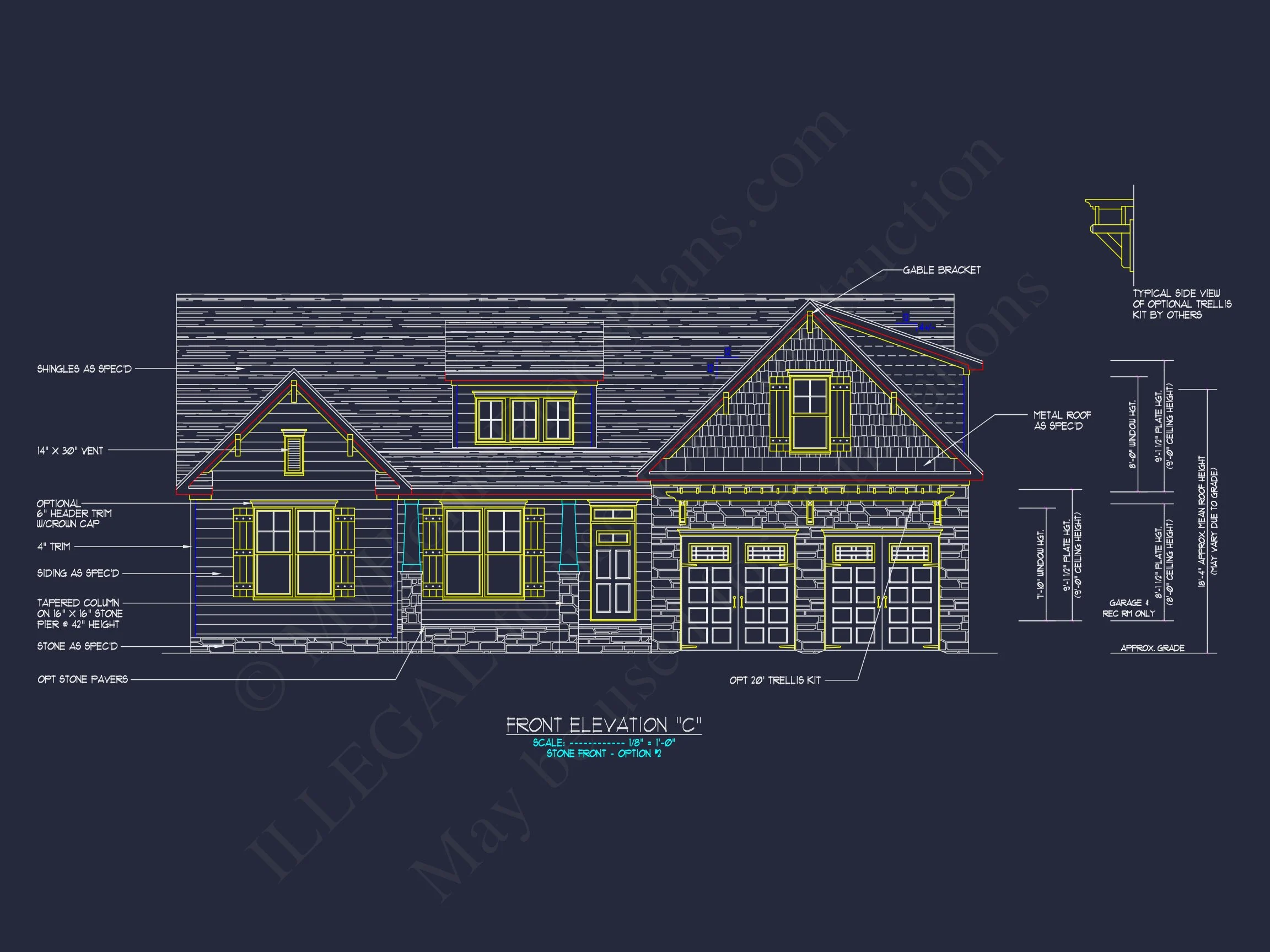 Craftsman house Plan with 1.5 Floors and Stunning Designs