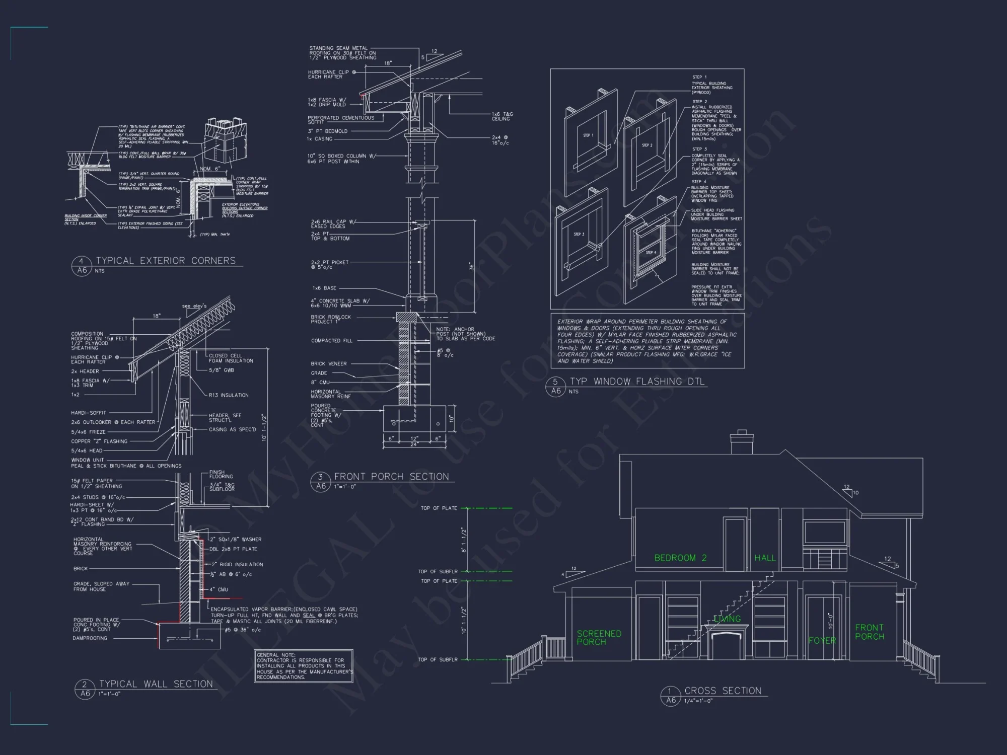 Elegant house Floor Plan with Blueprint & CAD Designs