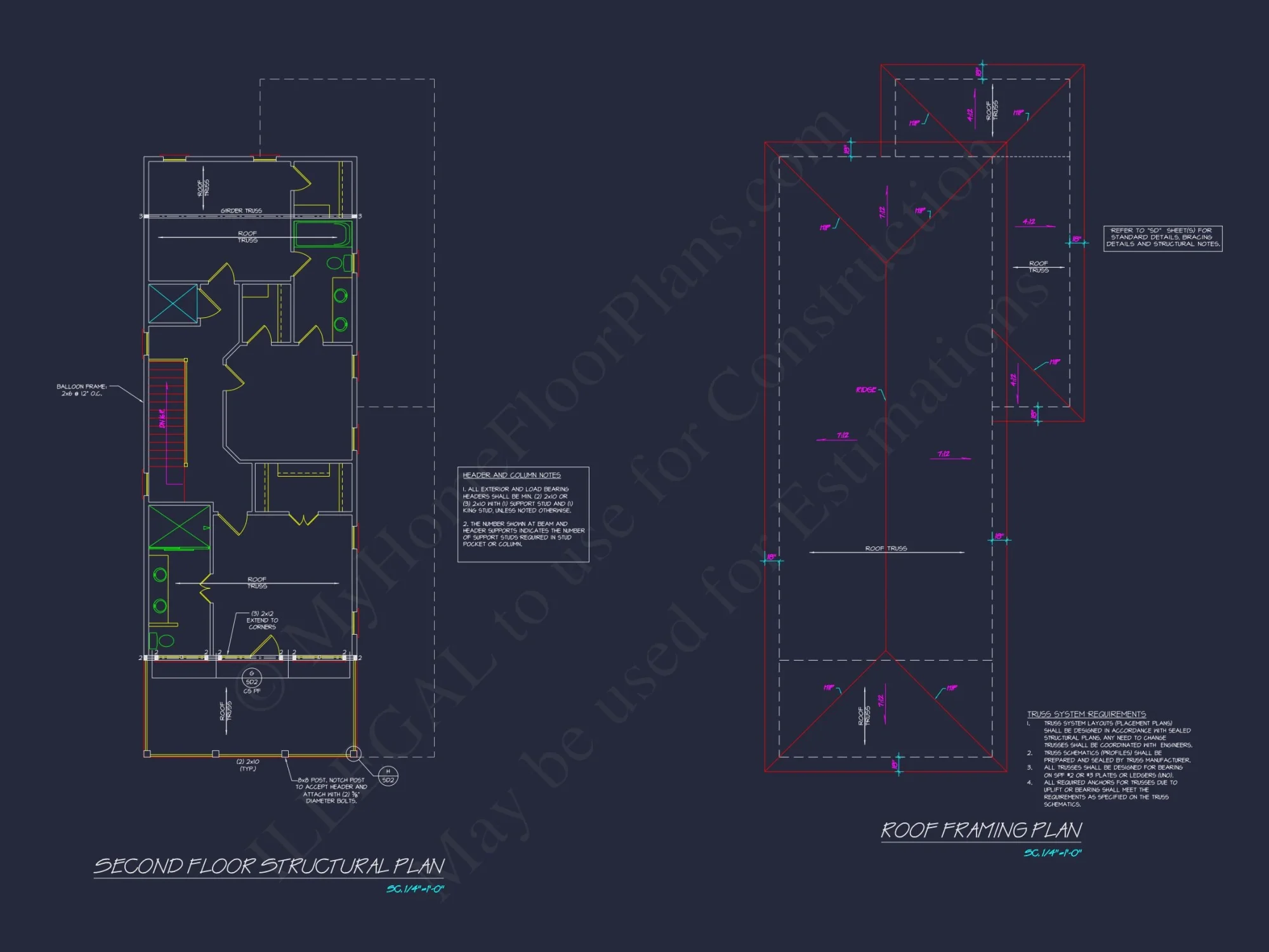 Charming Coastal house Plan with 4 Beds