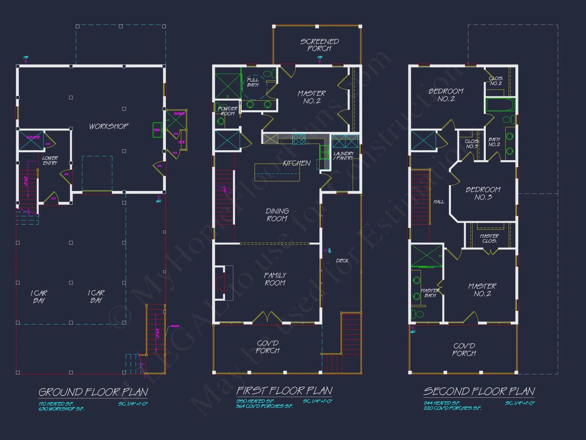 Charming Coastal house Plan with 4 Beds