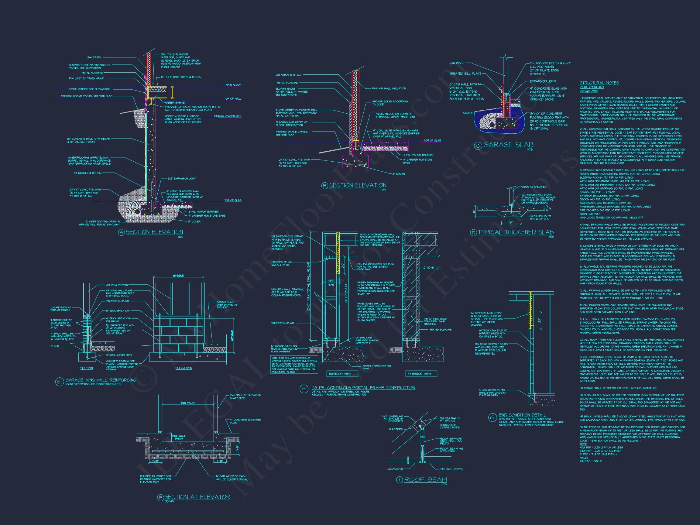 17-1606 HOUSE PLAN - Elegant 2-Story House Plan with Spacious Floor Designs & CAD 14 Elegant 2-Story house Plan with Spacious Floor Designs & CAD