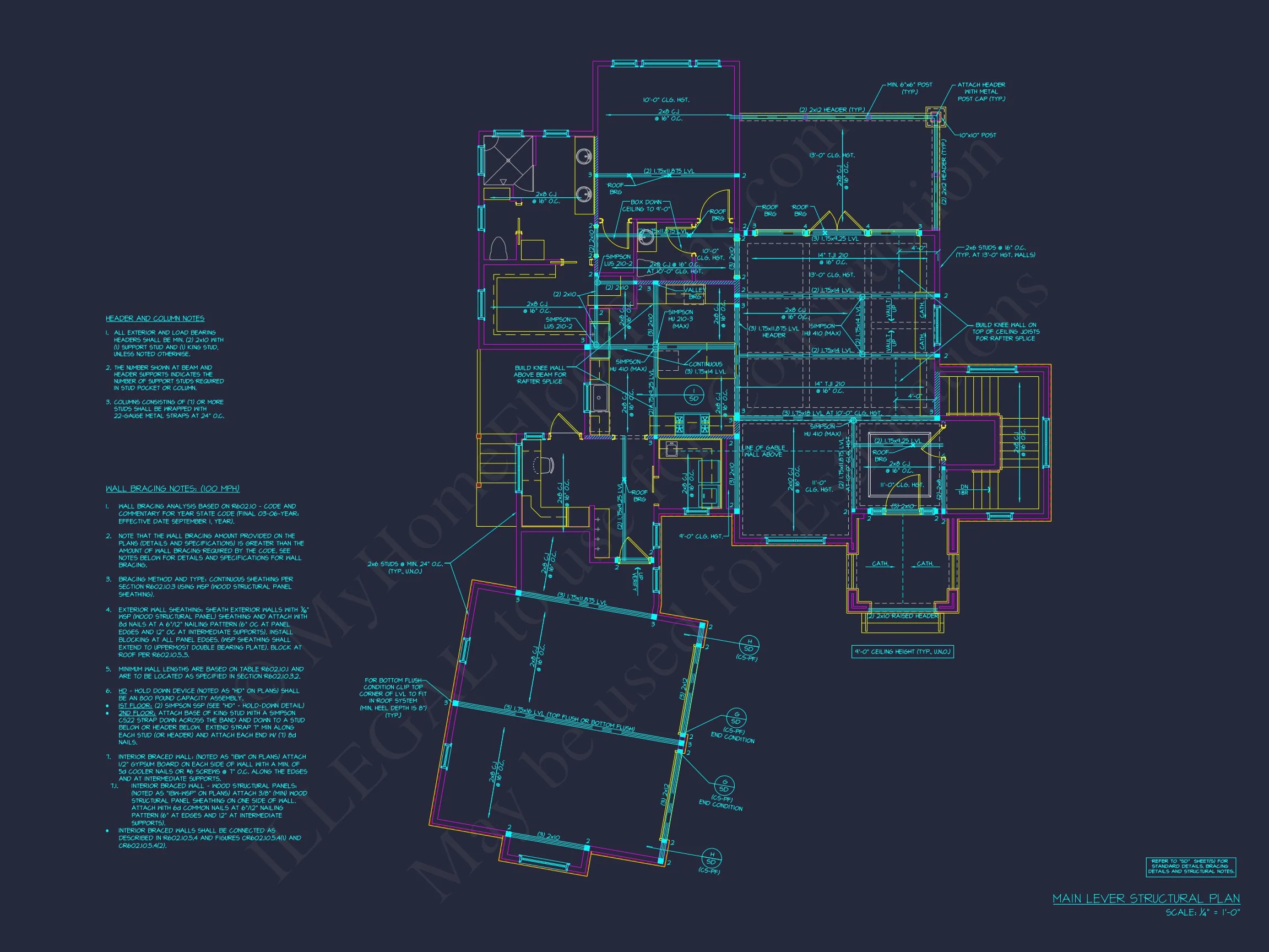 17-1606 HOUSE PLAN - Elegant 2-Story House Plan with Spacious Floor Designs & CAD 12 Elegant 2-Story house Plan with Spacious Floor Designs & CAD