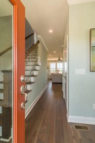 Coastal house Floor Plan: 4-Story Design with CAD Blueprint