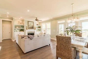 Coastal house Floor Plan: 4-Story Design with CAD Blueprint