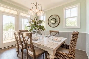 Coastal house Floor Plan: 4-Story Design with CAD Blueprint