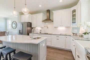 Coastal house Floor Plan: 4-Story Design with CAD Blueprint