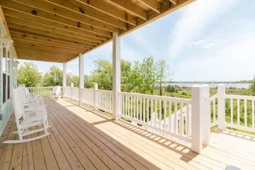 Coastal house Floor Plan: 4-Story Design with CAD Blueprint