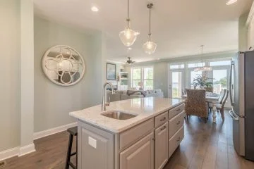 Coastal house Floor Plan: 4-Story Design with CAD Blueprint