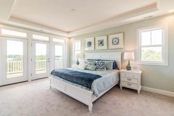 Coastal house Floor Plan: 4-Story Design with CAD Blueprint