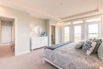 Coastal house Floor Plan: 4-Story Design with CAD Blueprint