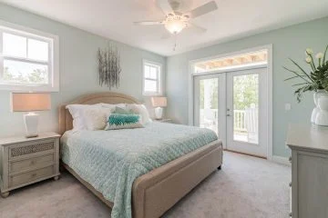 Coastal house Floor Plan: 4-Story Design with CAD Blueprint