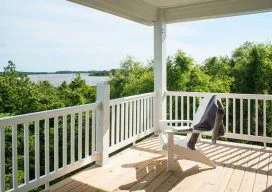 Coastal house Floor Plan: 4-Story Design with CAD Blueprint