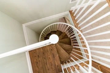 Coastal house Floor Plan: 4-Story Design with CAD Blueprint