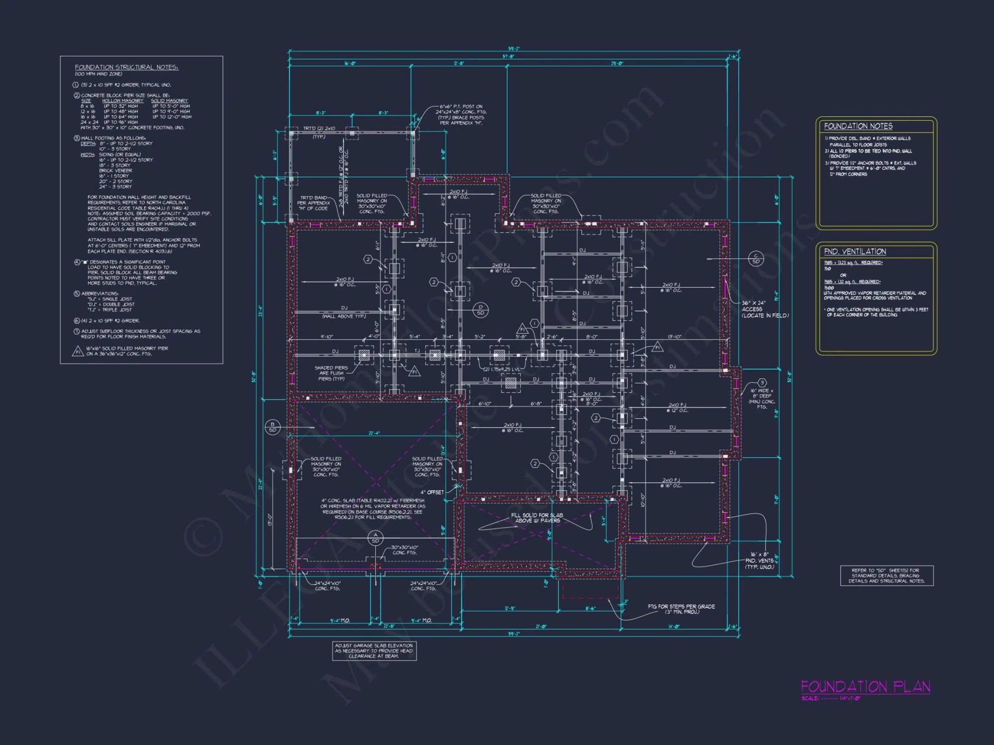 Craftsman house Plan with 2 Floors, CAD Designs & Features