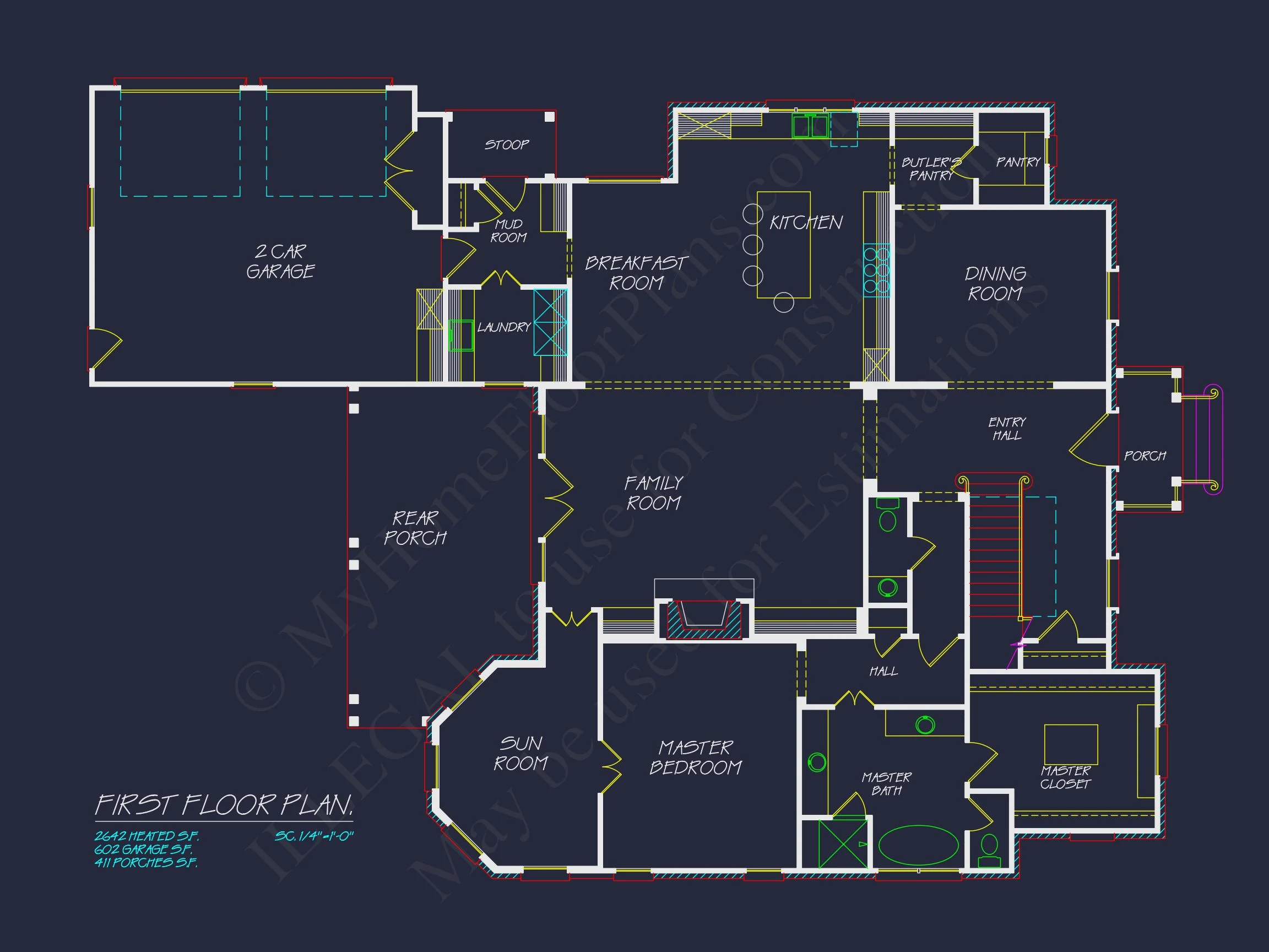 17-1568 HOUSE PLAN - Stunning House Floor Plan with CAD Designs & Blueprint Features 11 Stunning house Floor Plan with CAD Designs & Blueprint Features
