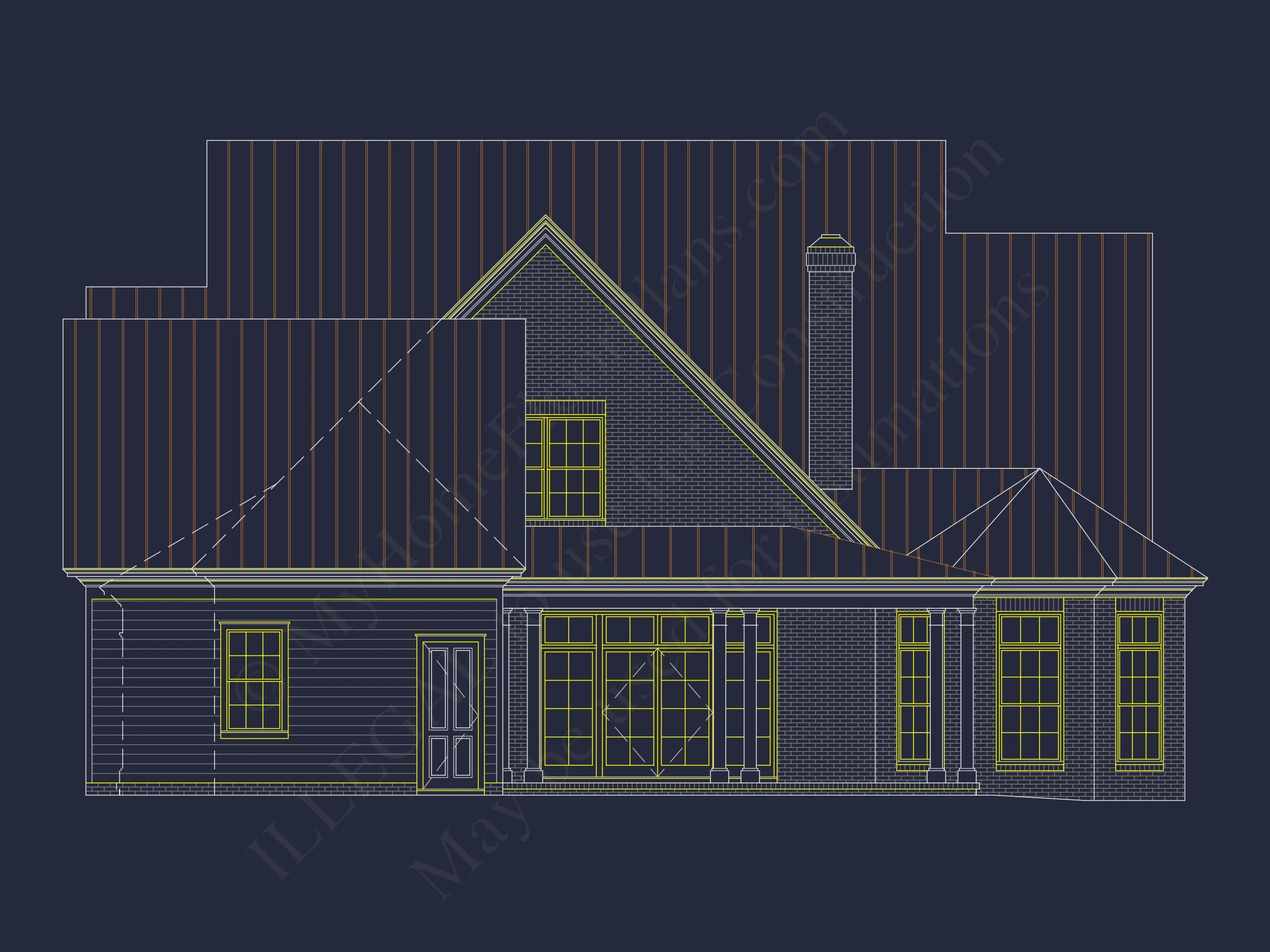17-1568 HOUSE PLAN - Stunning House Floor Plan with CAD Designs & Blueprint Features 9 Stunning house Floor Plan with CAD Designs & Blueprint Features