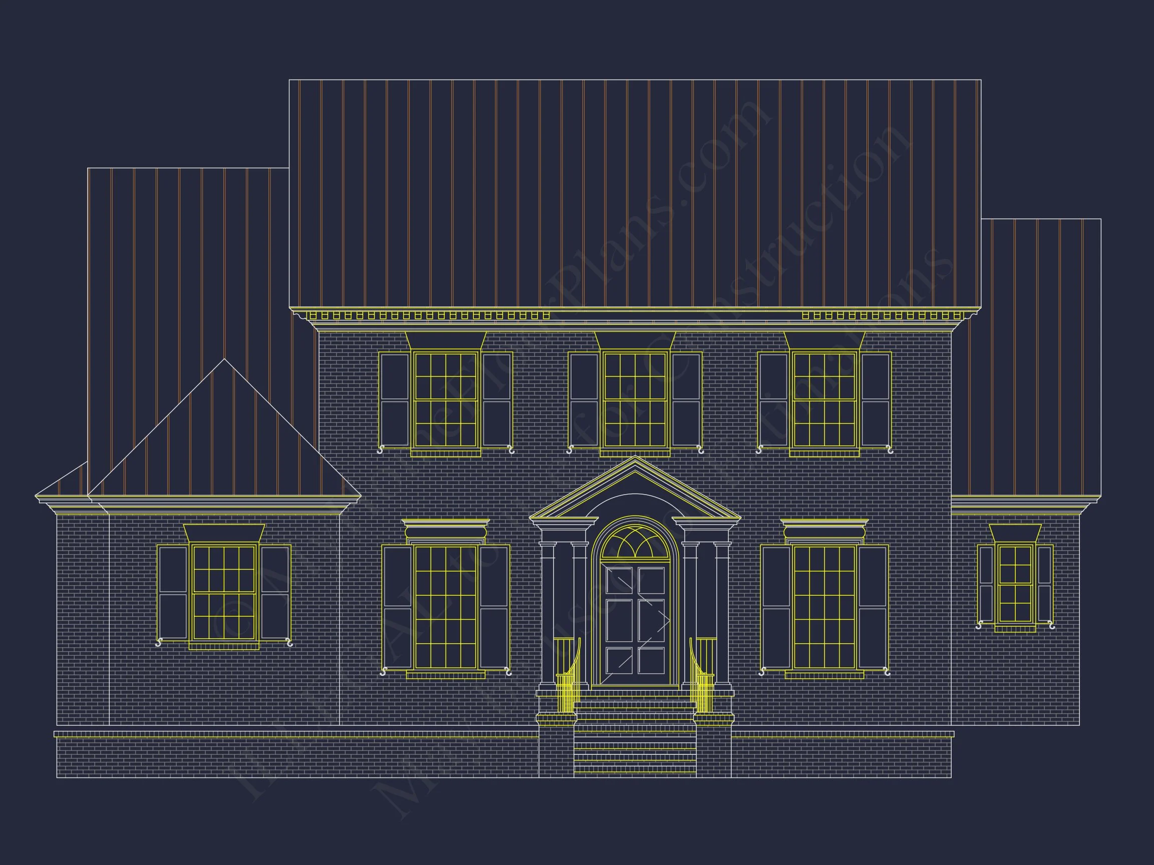 17-1568 HOUSE PLAN - Stunning House Floor Plan with CAD Designs & Blueprint Features 7 Stunning house Floor Plan with CAD Designs & Blueprint Features