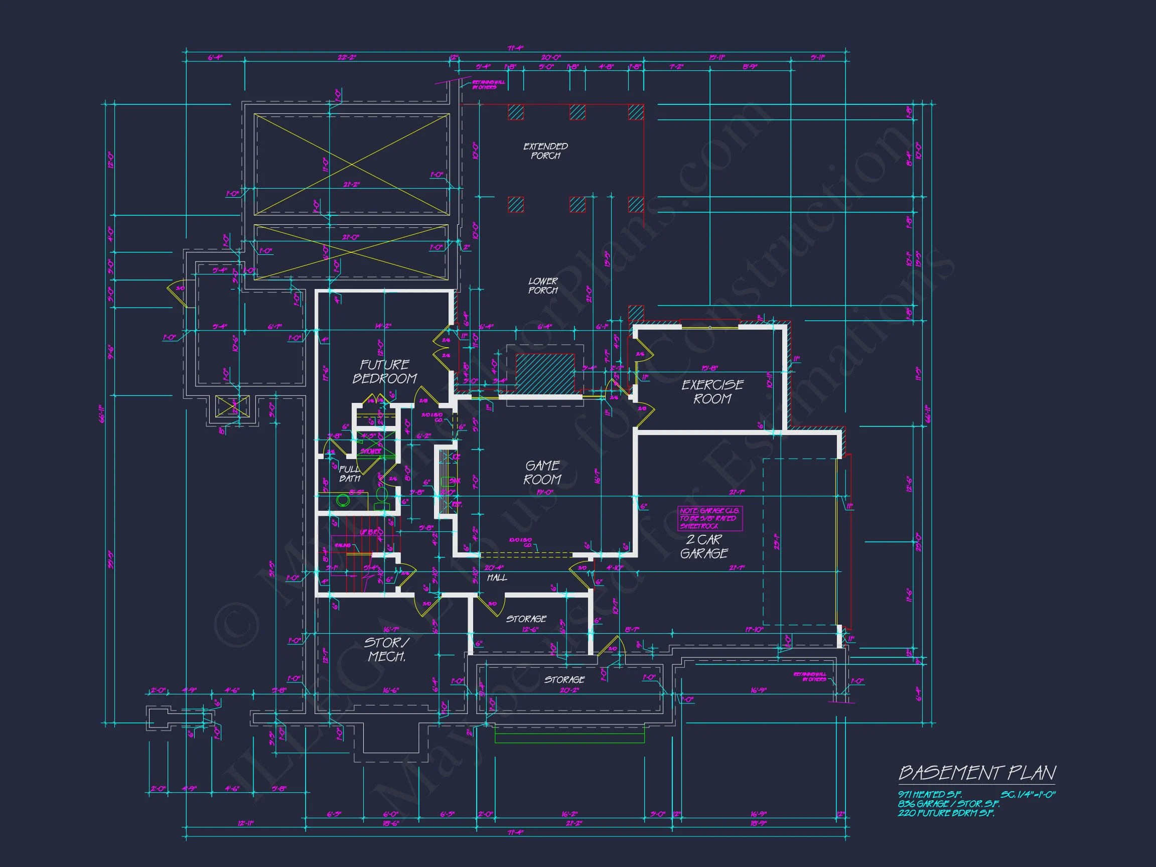 17-1555 HOUSE PLAN - Colonial House Plan with 2 Floors, CAD Blueprints & Designs 9 Colonial house Plan with 2 Floors, CAD Blueprints & Designs